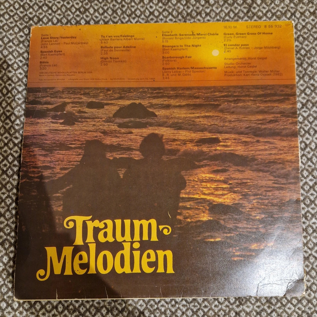 Studio-Orchester* – Traum-Melodien / Vinyl LP