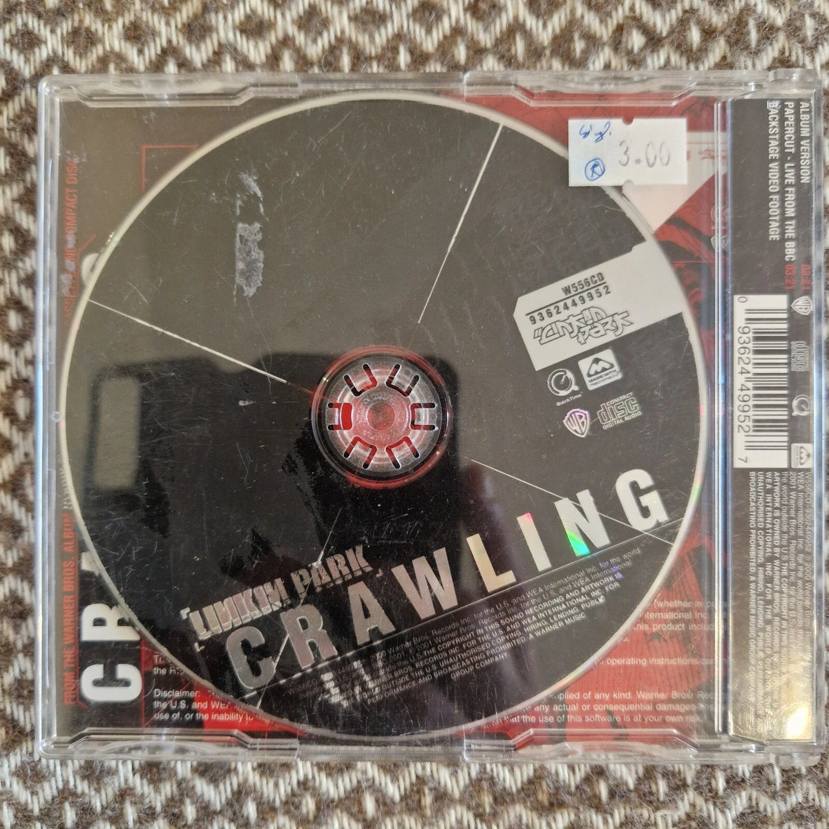 Linkin Park ‎– Crawling / CD Single