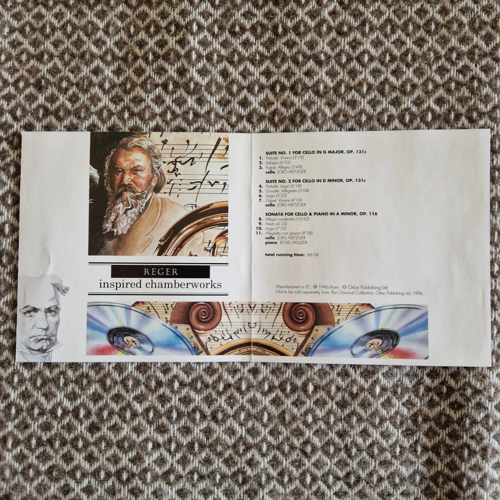 Reger* – Inspired Chamberworks / CD Album
