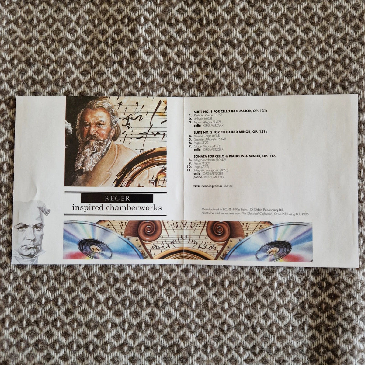 Reger* – Inspired Chamberworks / CD Album