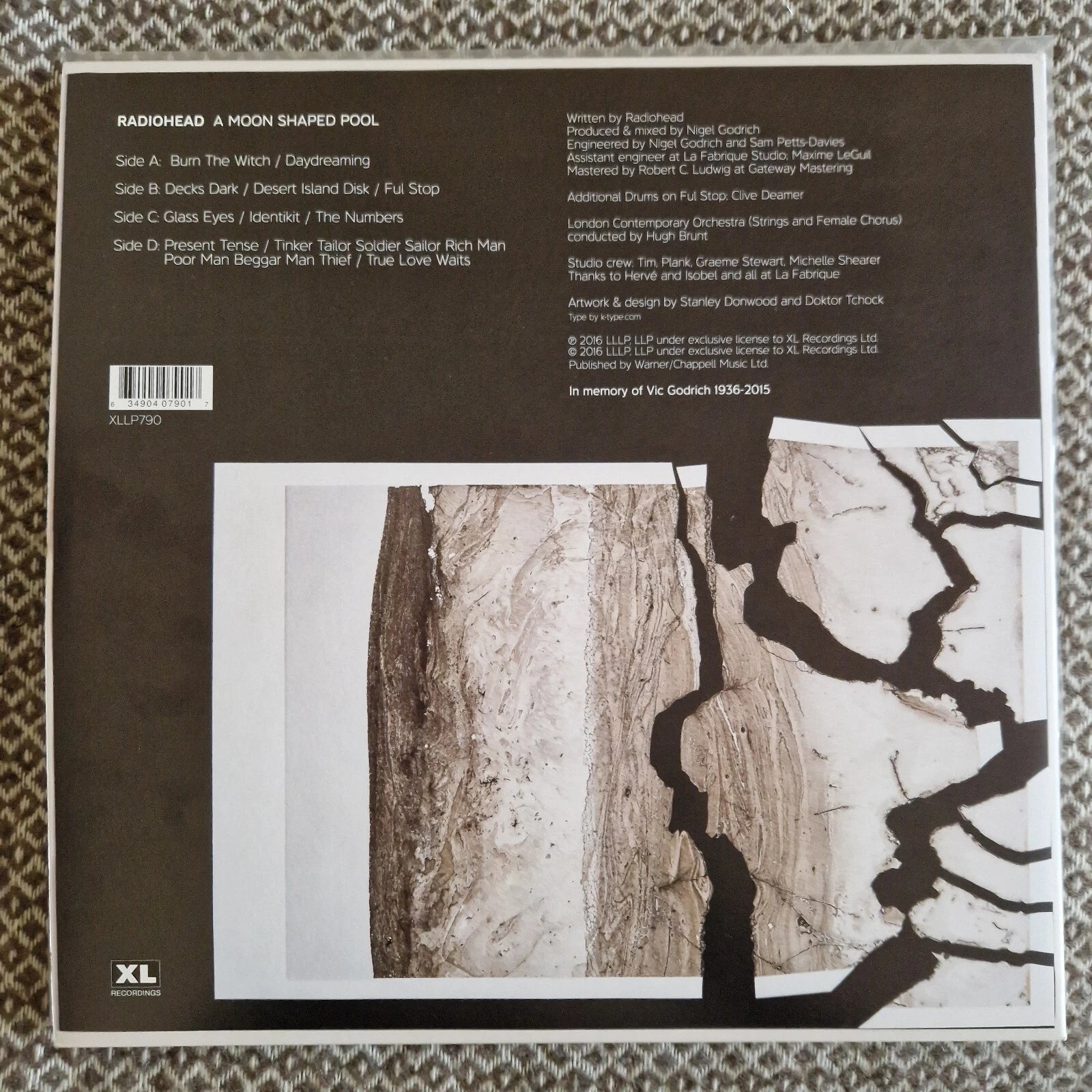 Radiohead ‎– A Moon Shaped Pool / Vinyl 2LP on White Opaque (Optimal Media)