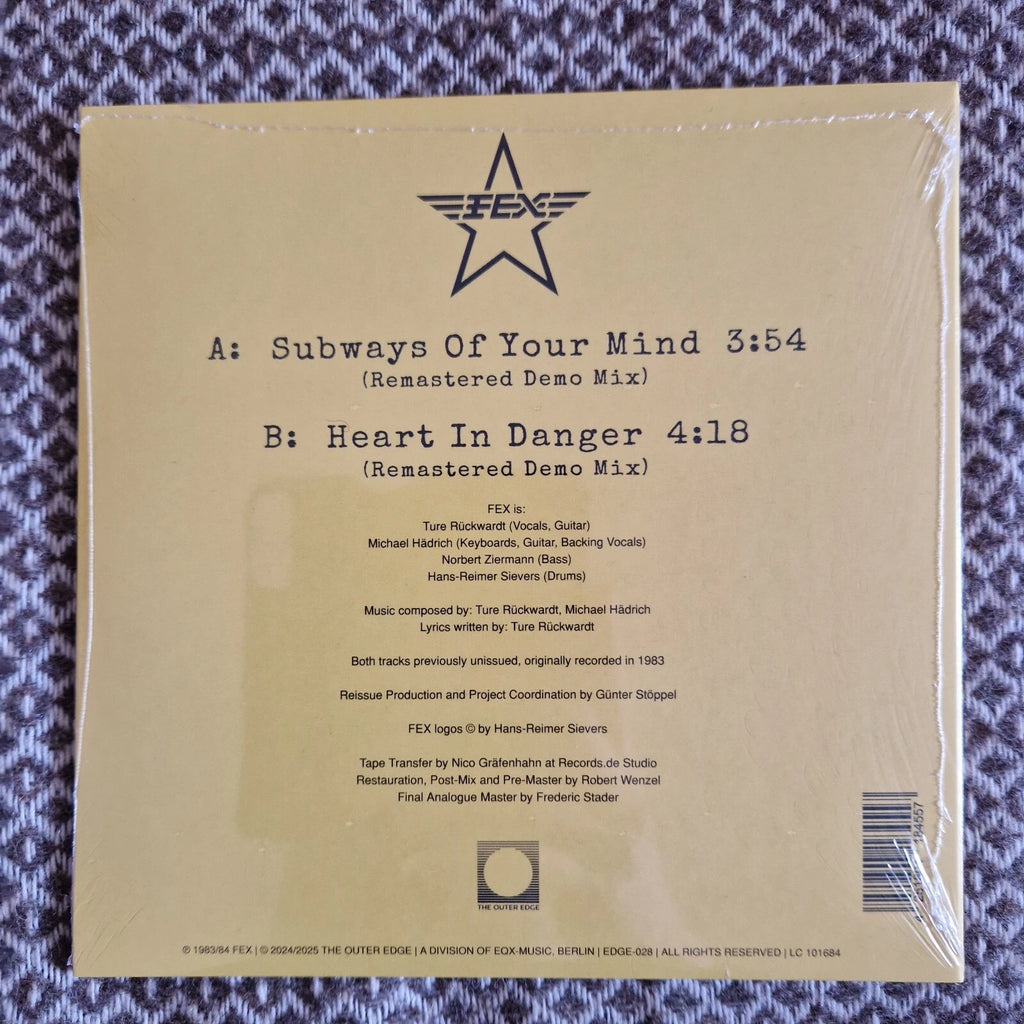 FEX - Subways Of Your Mind (Like The Wind) / Vinyl 7"