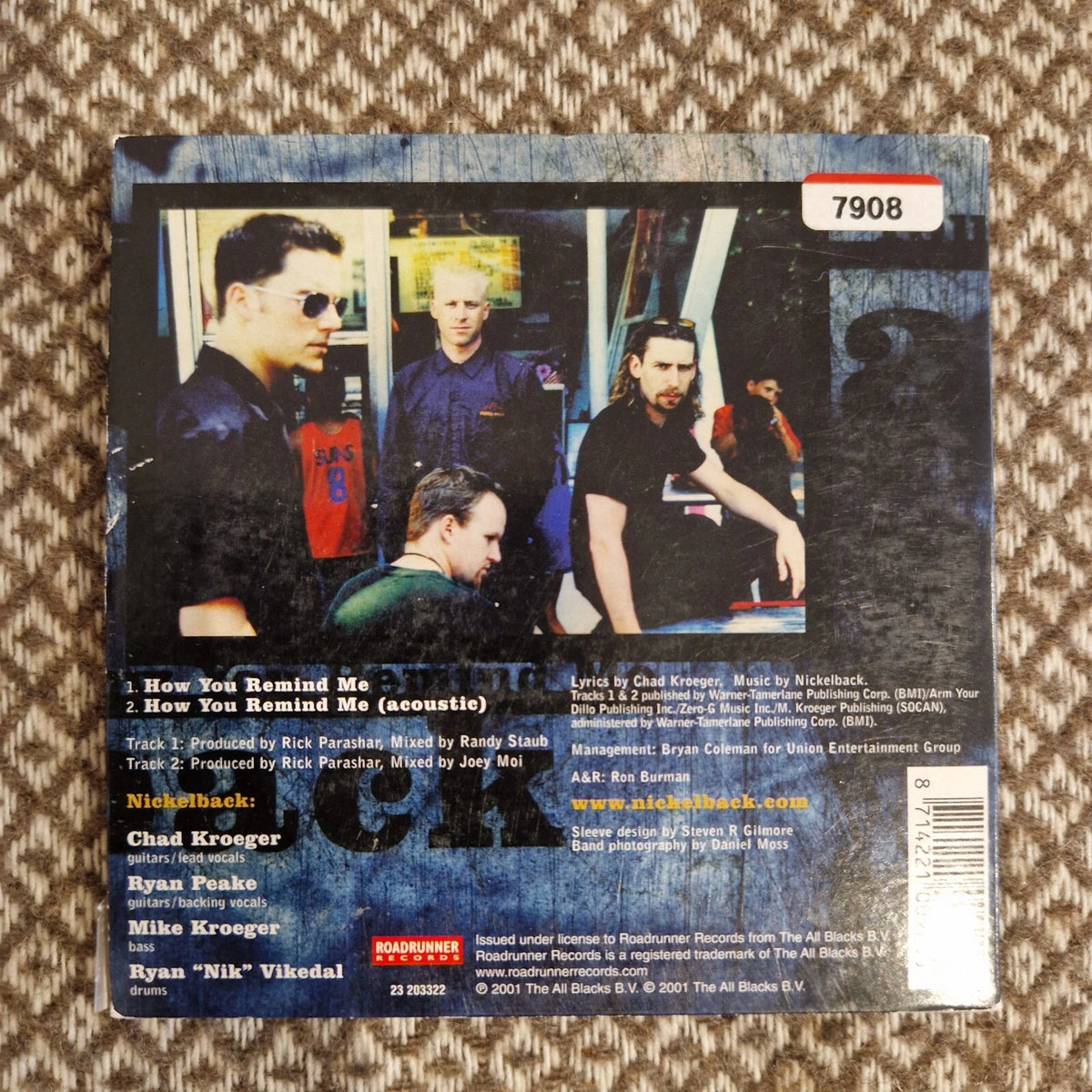 Nickelback ‎– How You Remind Me / CD Single