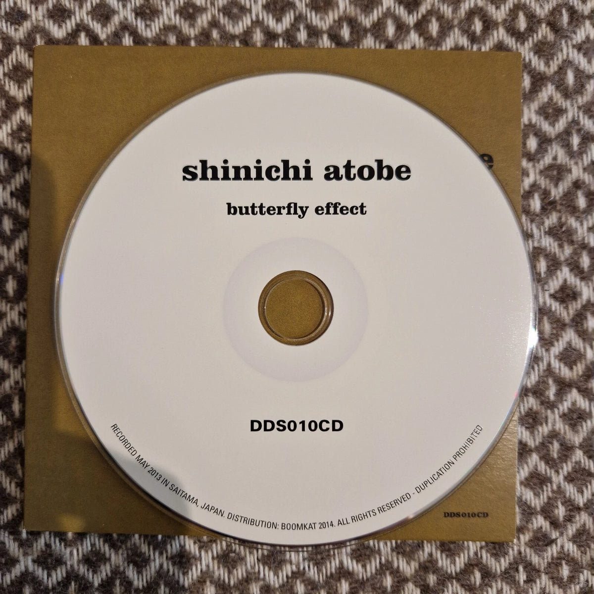 Shinichi Atobe - Butterfly Effect / CD Album