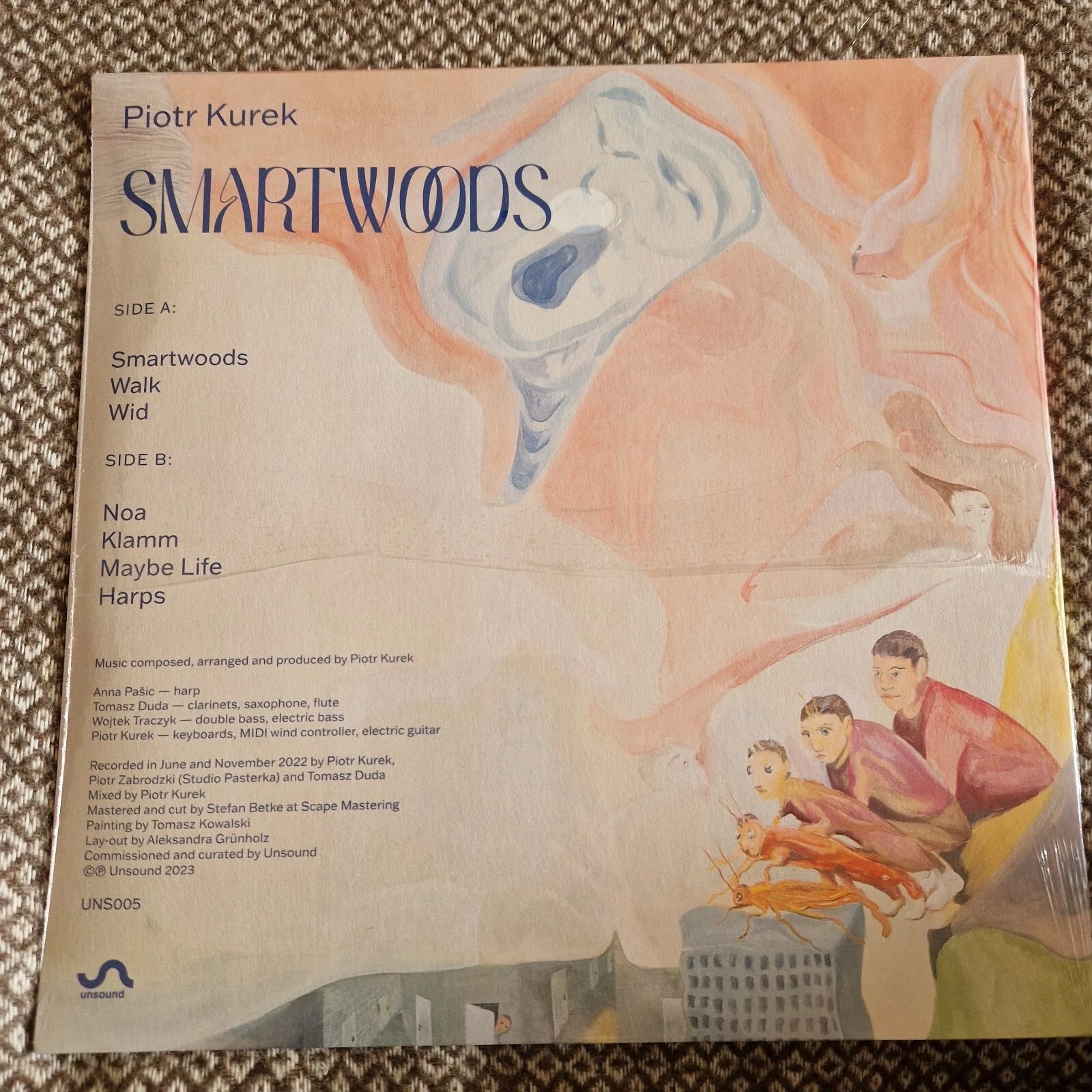 Piotr Kurek - Smartwoods / Vinyl LP limited on Yellow