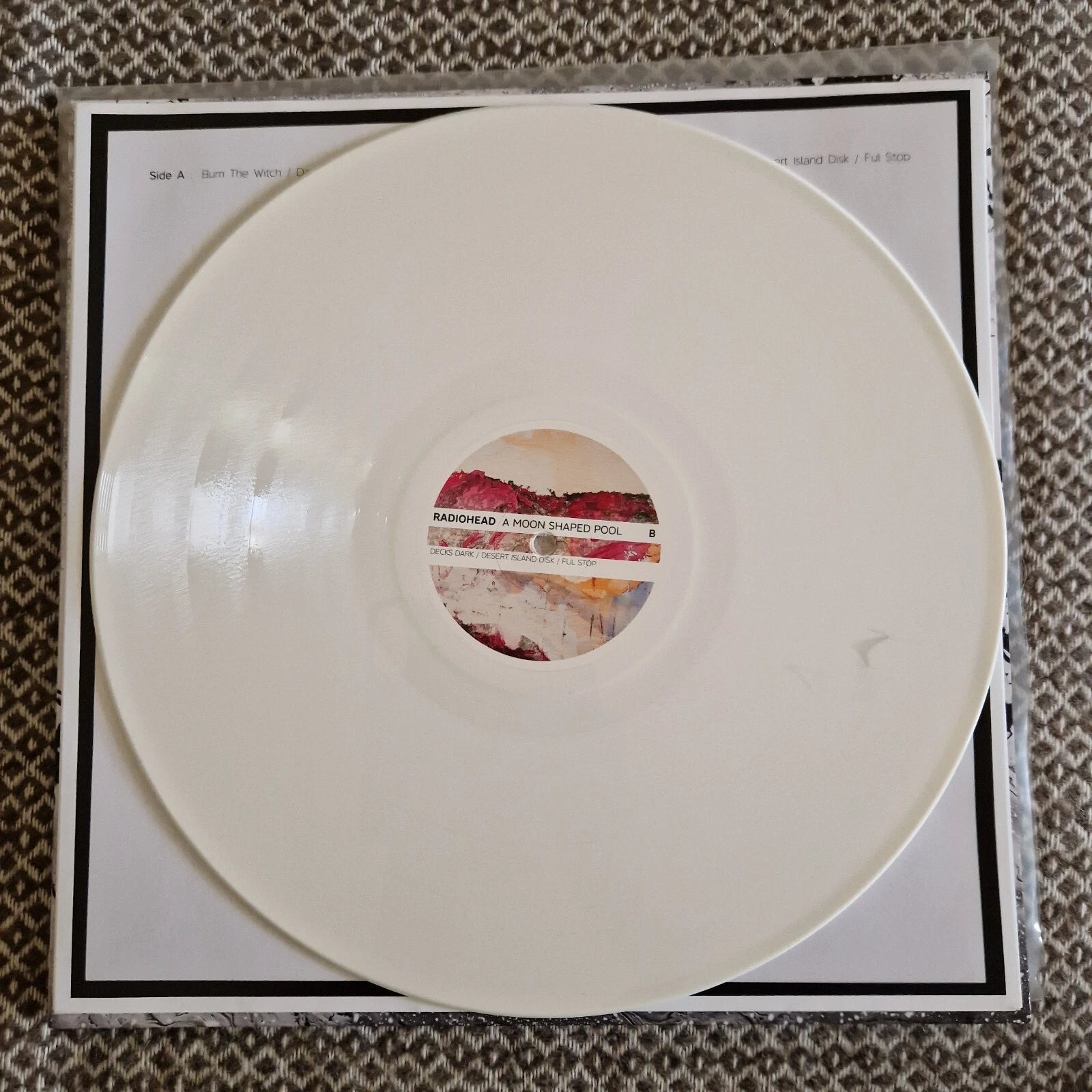 Radiohead ‎– A Moon Shaped Pool / Vinyl 2LP on White Opaque (Optimal Media)