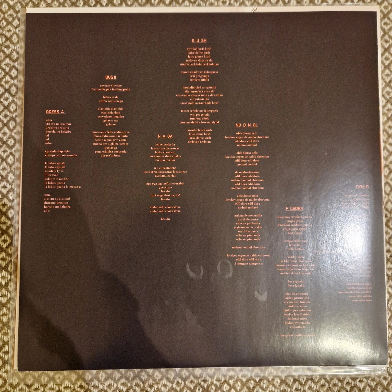 Marina Herlop ‎– Babasha / Vinyl LP limited on Red Marble