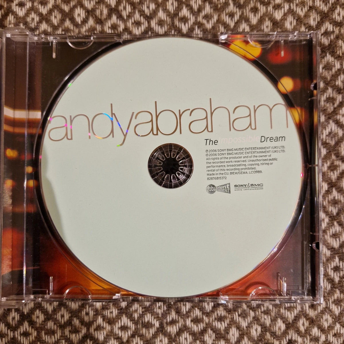 Andy Abraham – The Impossible Dream / CD Album