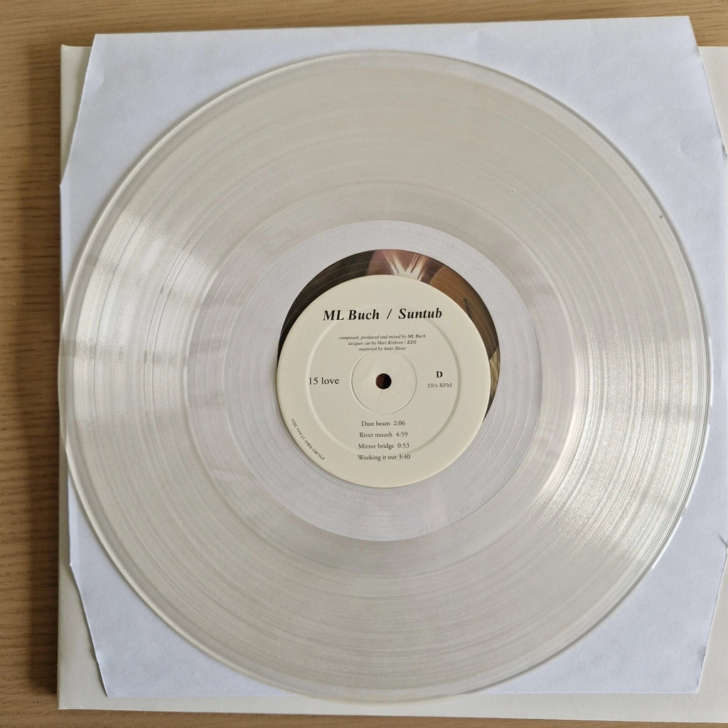 ML Buch - Suntub / Vinyl 2LP limited on Clear / SIGNED AUTOGRAPHED