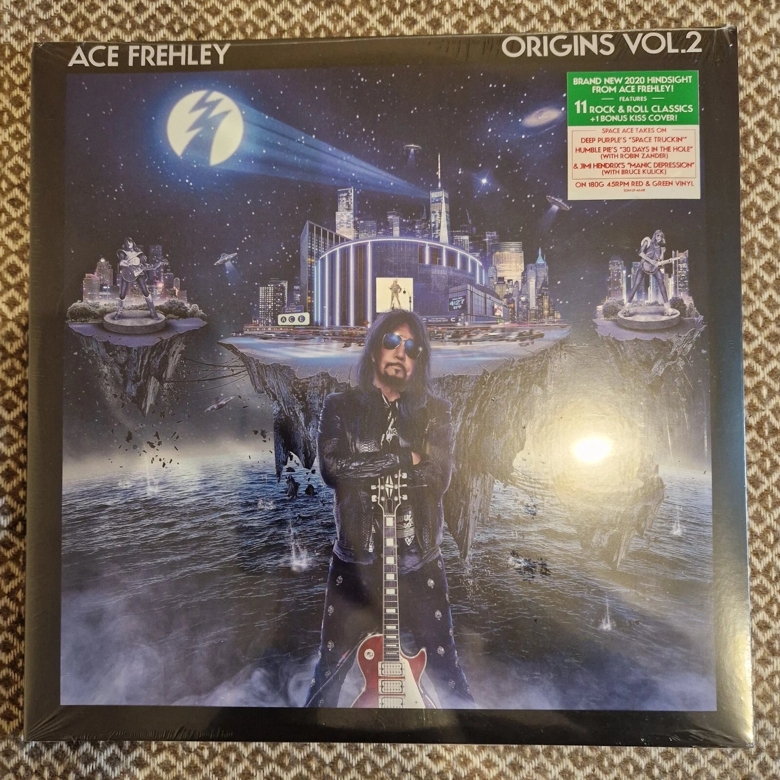 Ace Frehley - Origins Vol. 2 / 2xLP Vinyl limited edition on RED / GREEN SPLIT