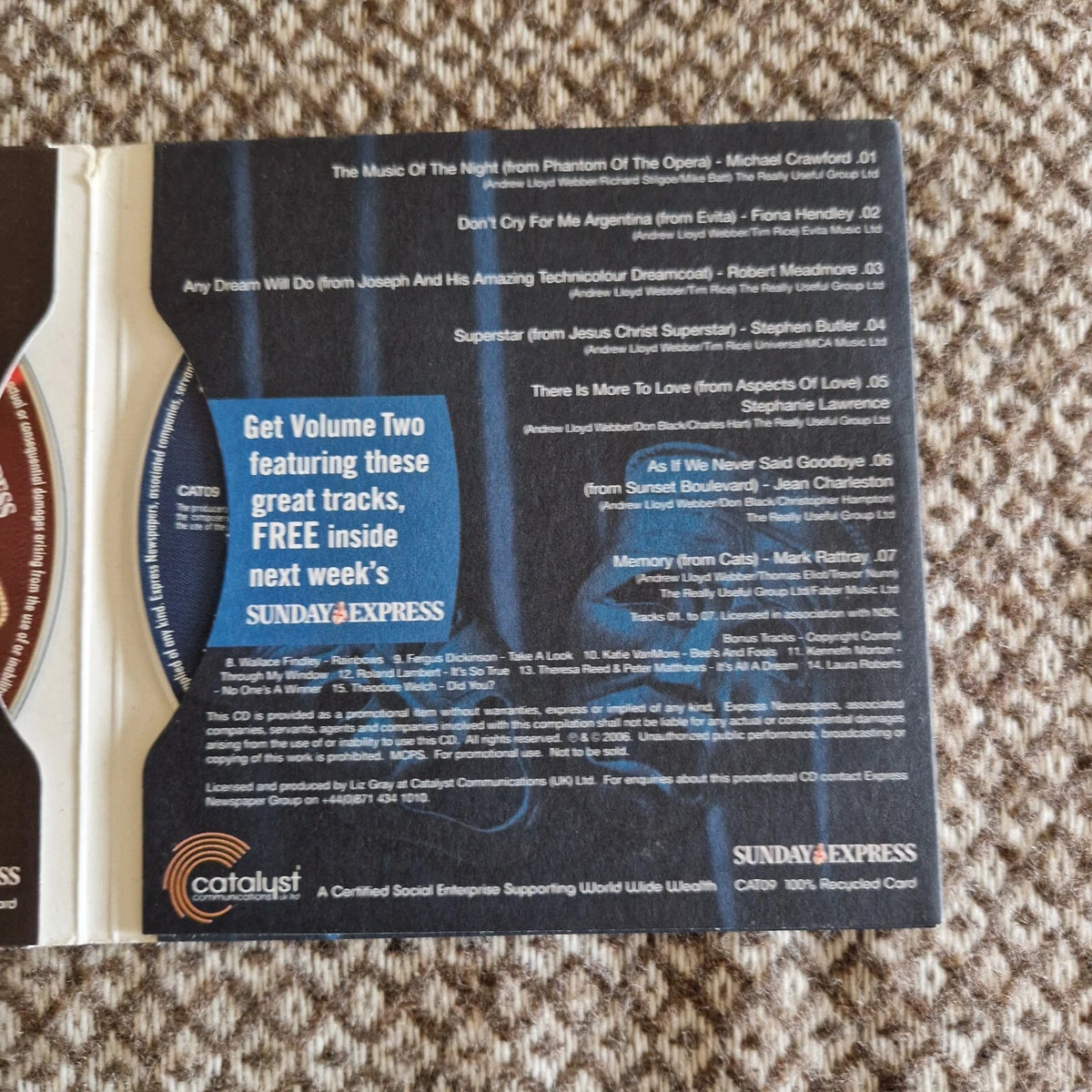 Various – West End Hits / CD Album