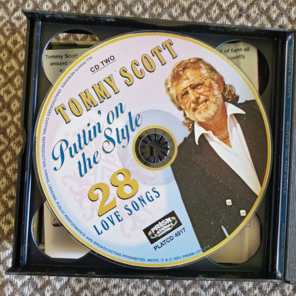 Tommy Scott – Puttin' On The Style. 70 Favourite Love Songs And Singa / CD Album