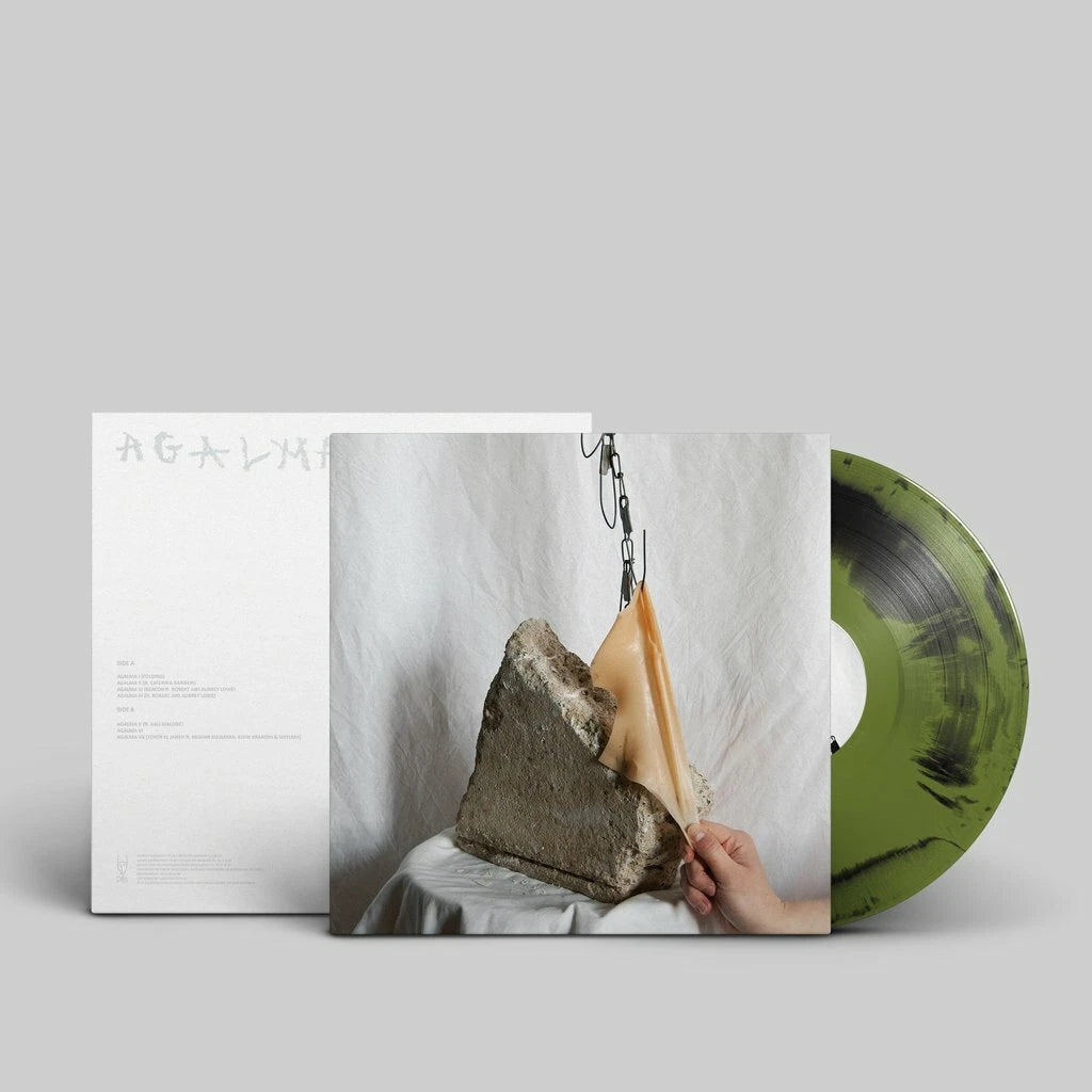 Drew McDowall ‎– Agalma / Vinyl LP on Green/Black Smash (Coil, Kali Malone)