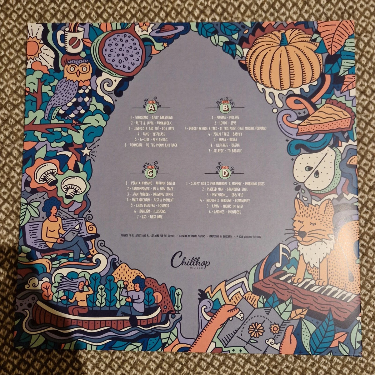 Various - Chillhop Essentials - Fall 2018 / 2xLP Vinyl limited on COLORED