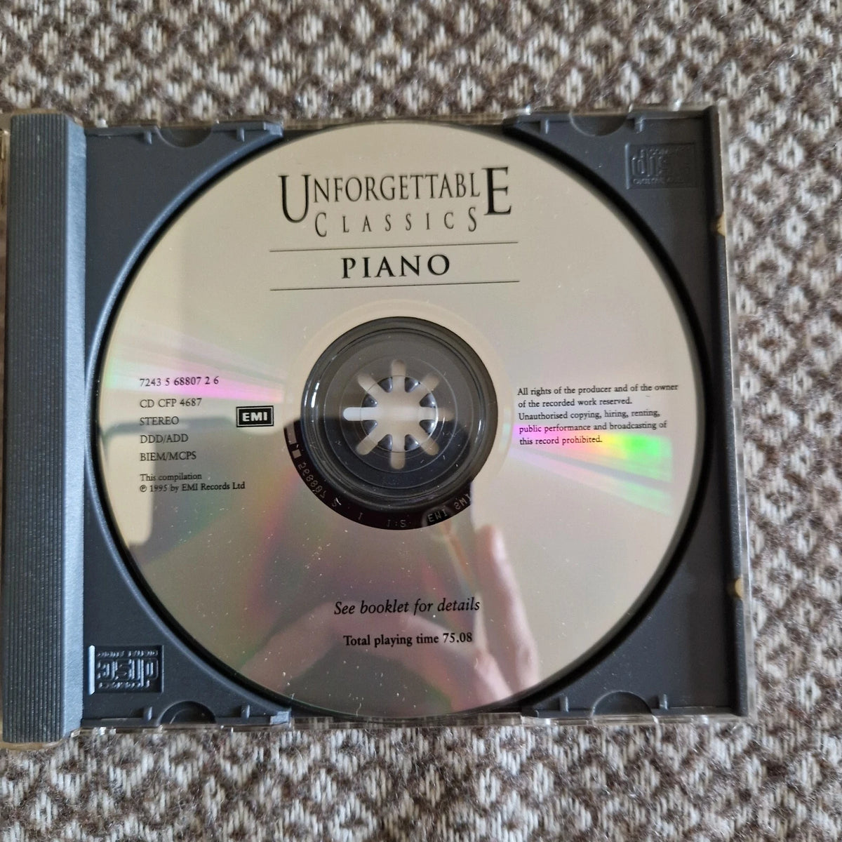 Various – Unforgettable Classics - Piano / CD Album