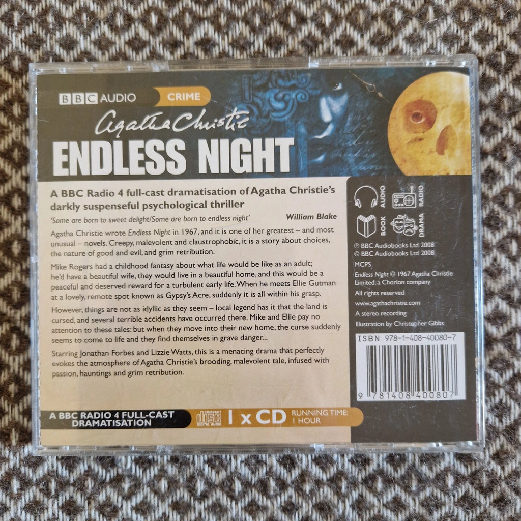 Agatha Christie Starring Jonathan Forbes, Lizzie Watts – Endless Nigh / CD Album