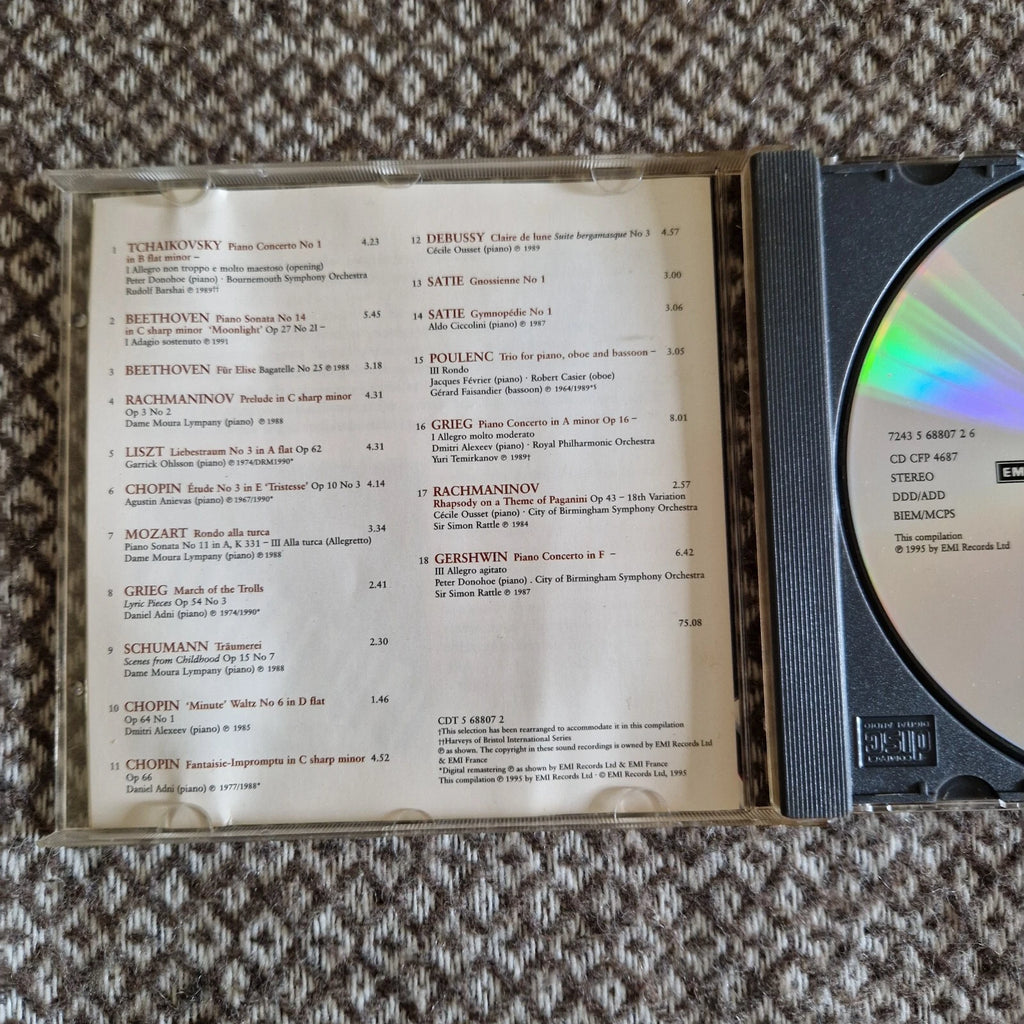 Various – Unforgettable Classics - Piano / CD Album