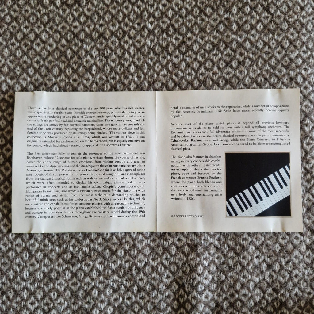 Various – Unforgettable Classics - Piano / CD Album