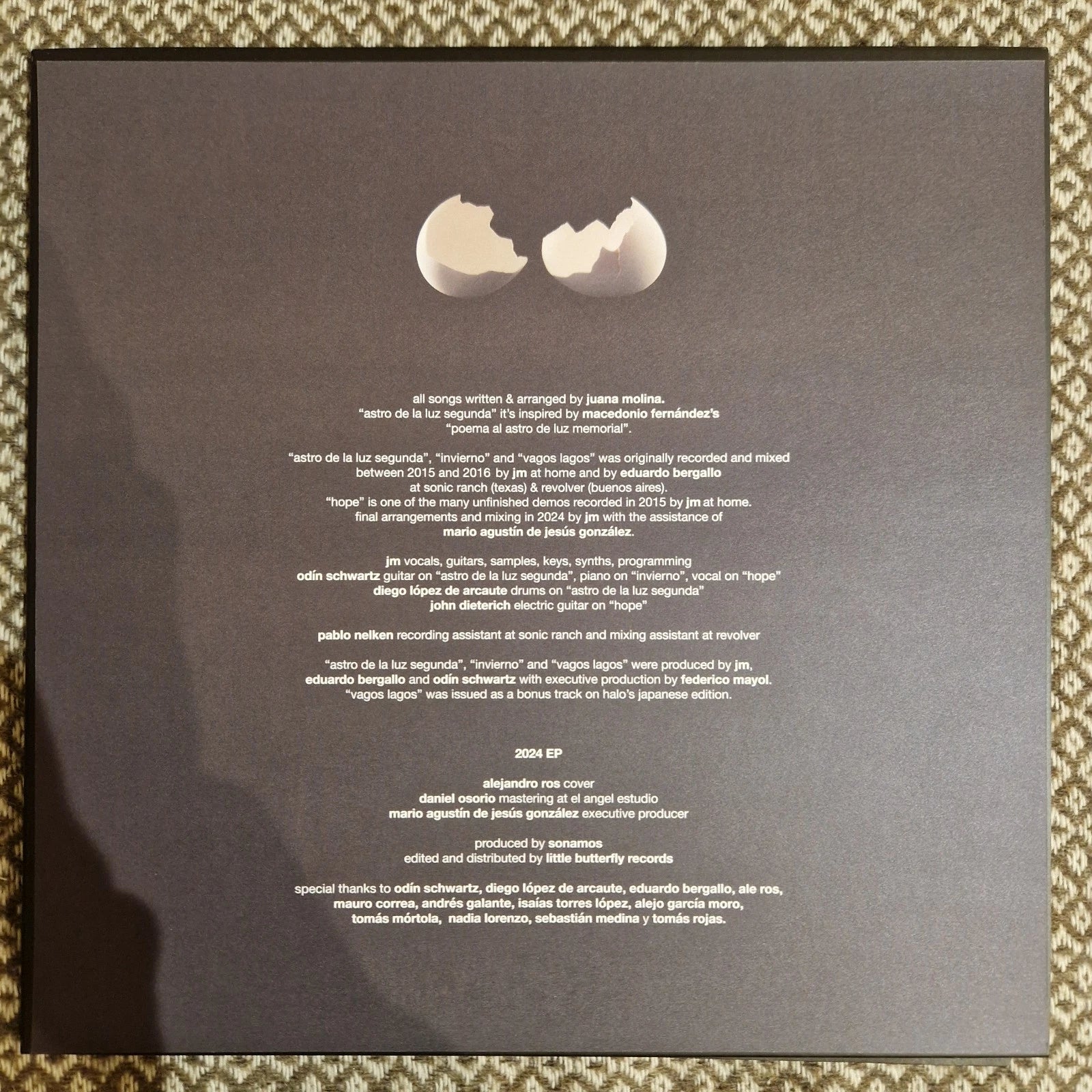 Juana Molina – Exhalo / Vinyl 10"