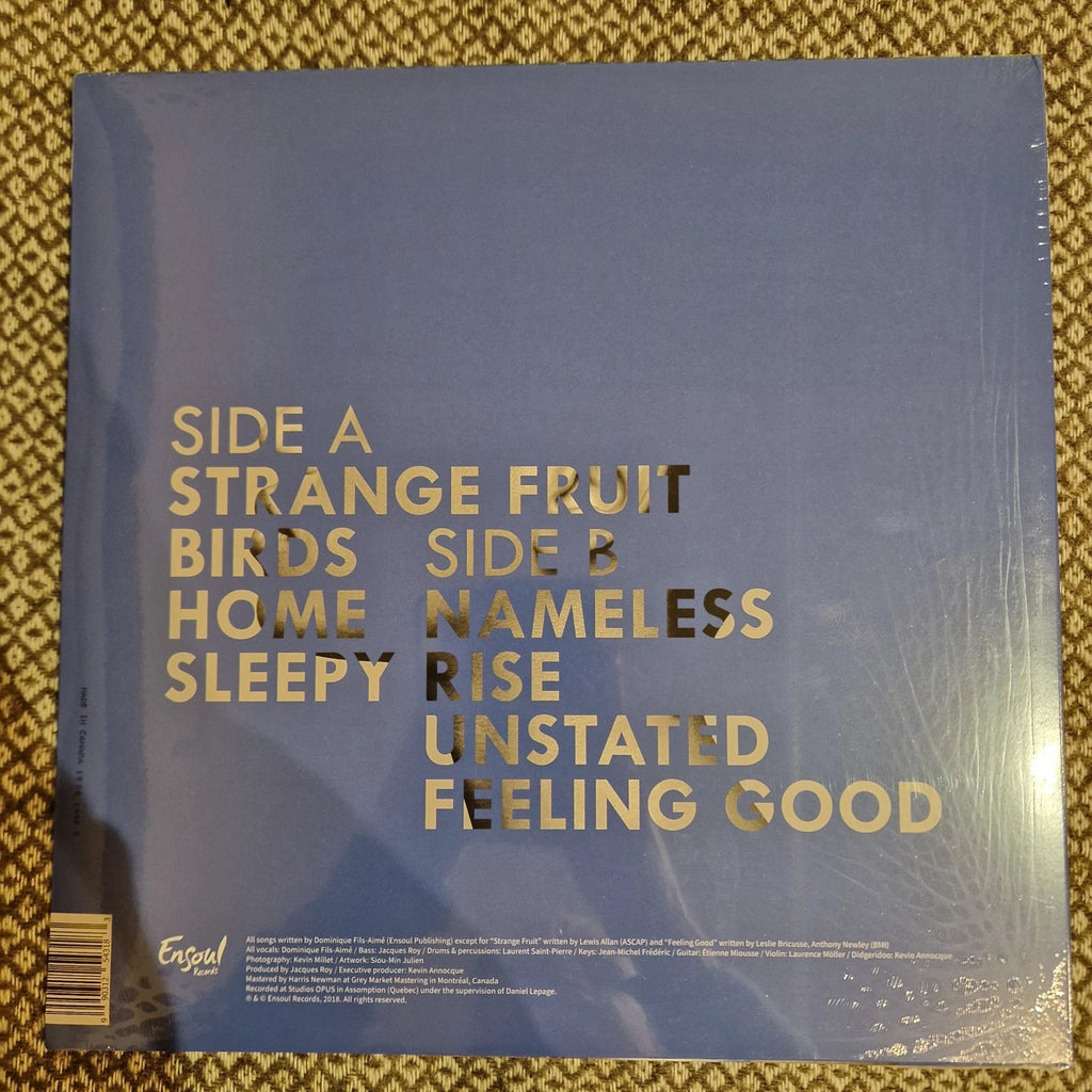 Dominique Fils-Aimé - Nameless / Vinyl LP limited on Blue