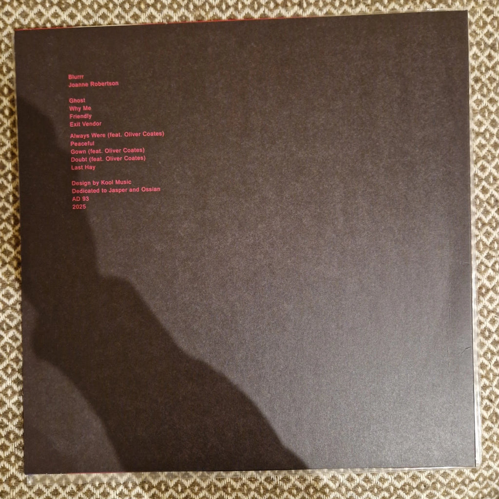 Joanne Robertson - Blurrr / Vinyl LP limited on RED