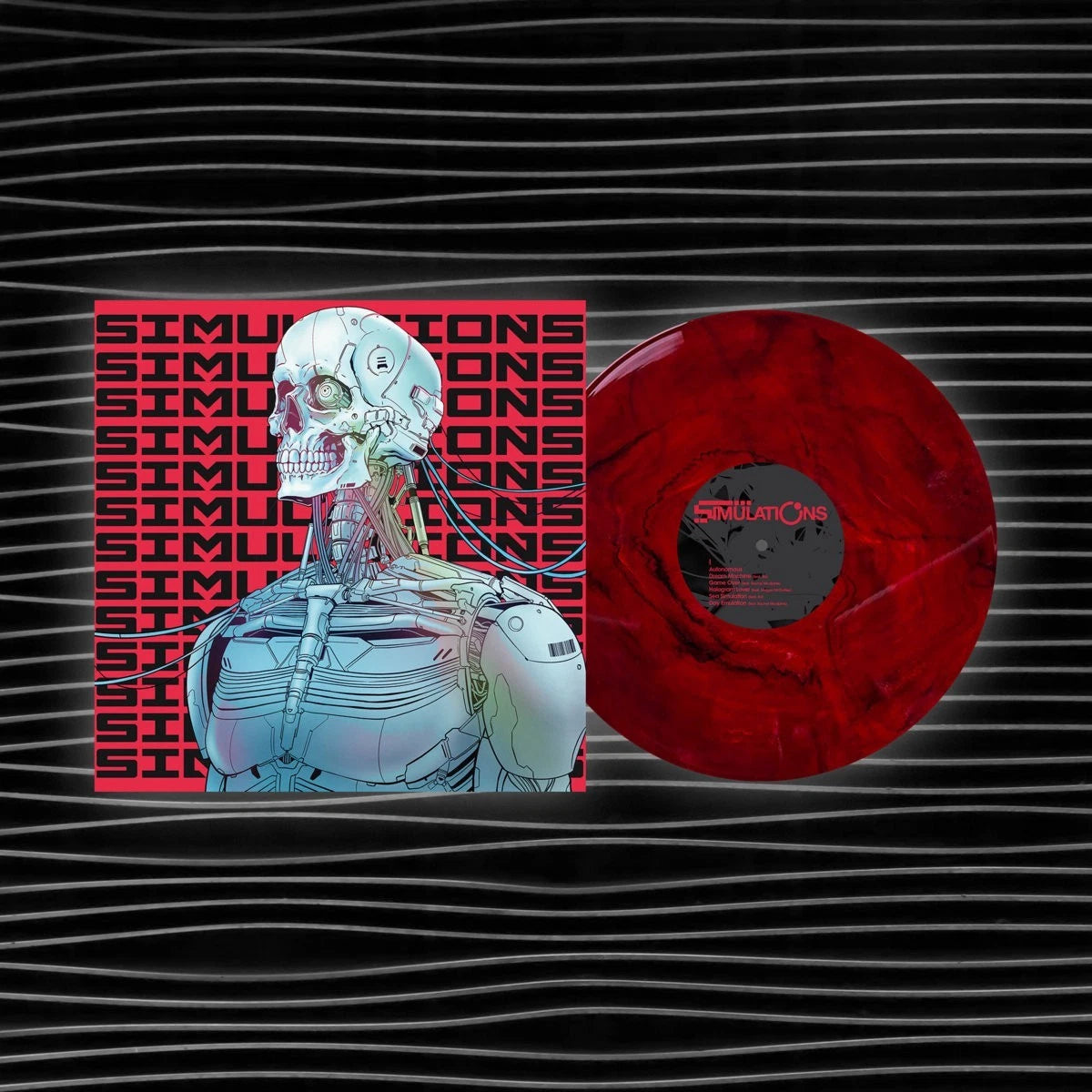 ALEX - Simulations / Vinyl LP on Colored vaporwave synthwave presale