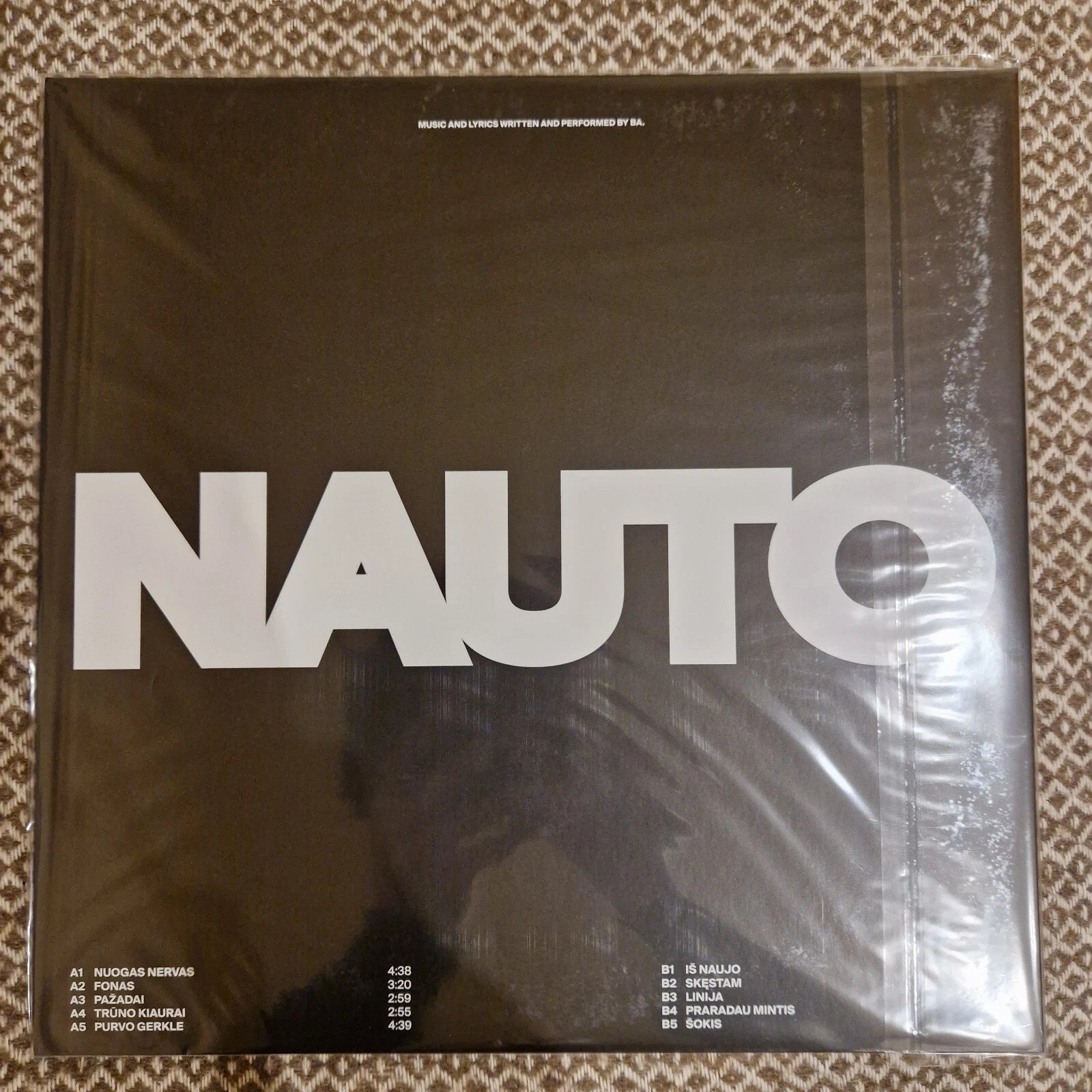 Ba. - Nauto / Vinyl LP limited on Orange Translucent
