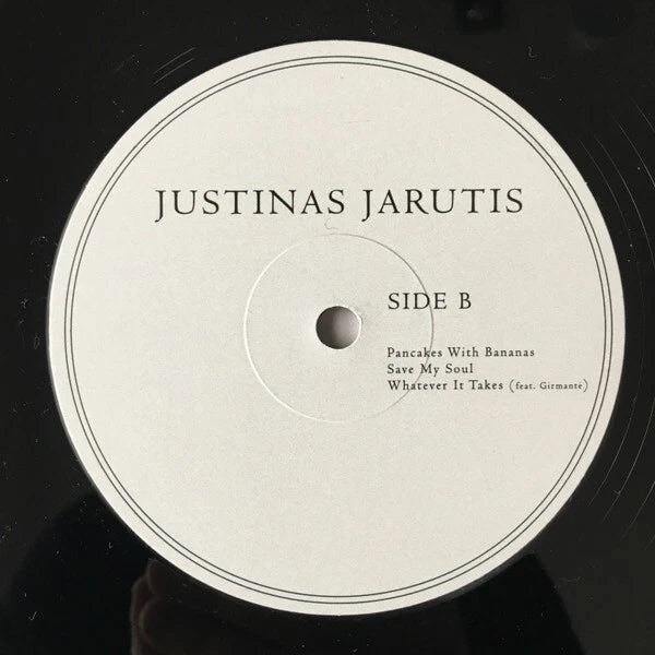 Justinas Jarutis - Justinas Jarutis / Vinyl LP limited / Signed Autographed