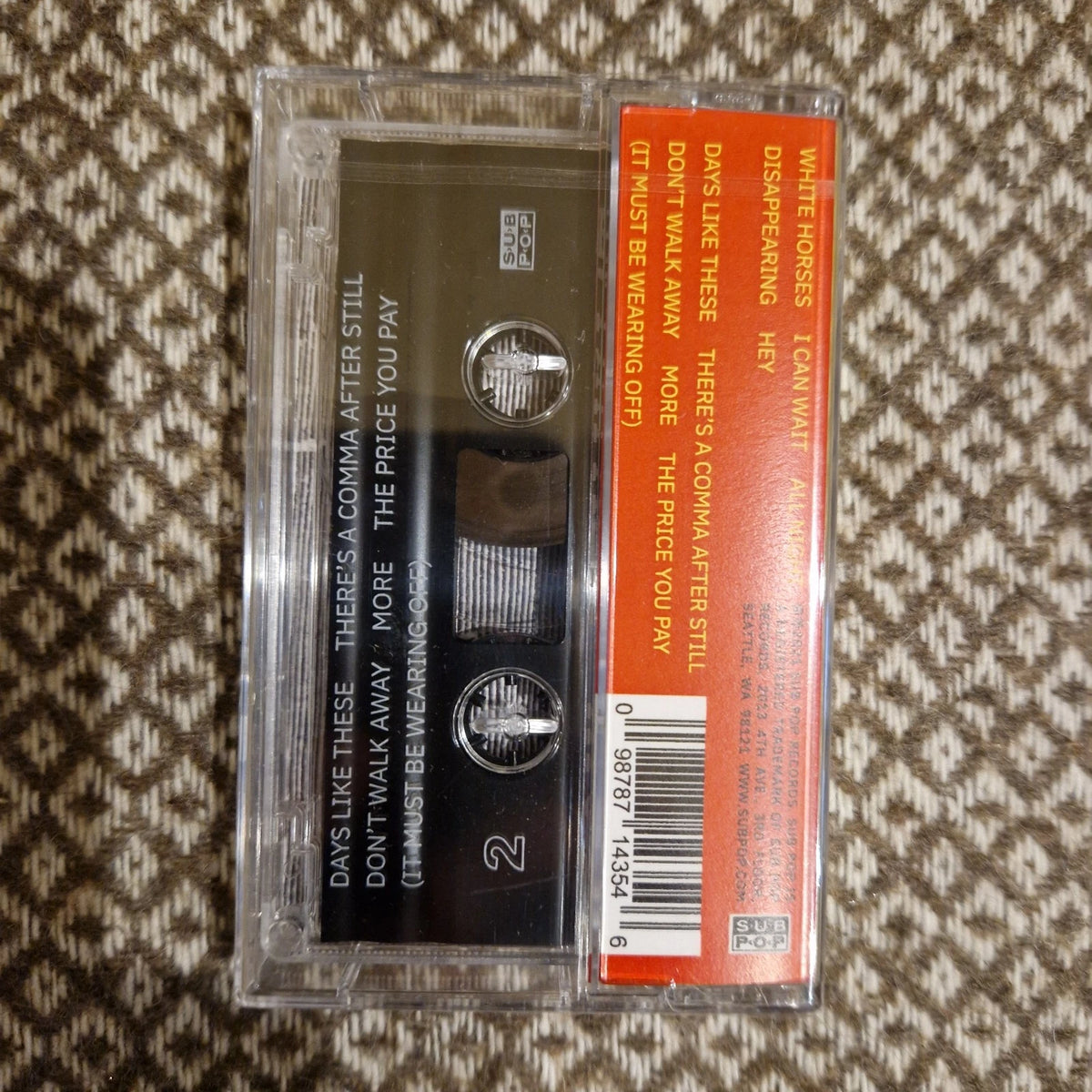 Low - Hey What / Cassette Album (Alan Sparhawk, Mimi Parker)