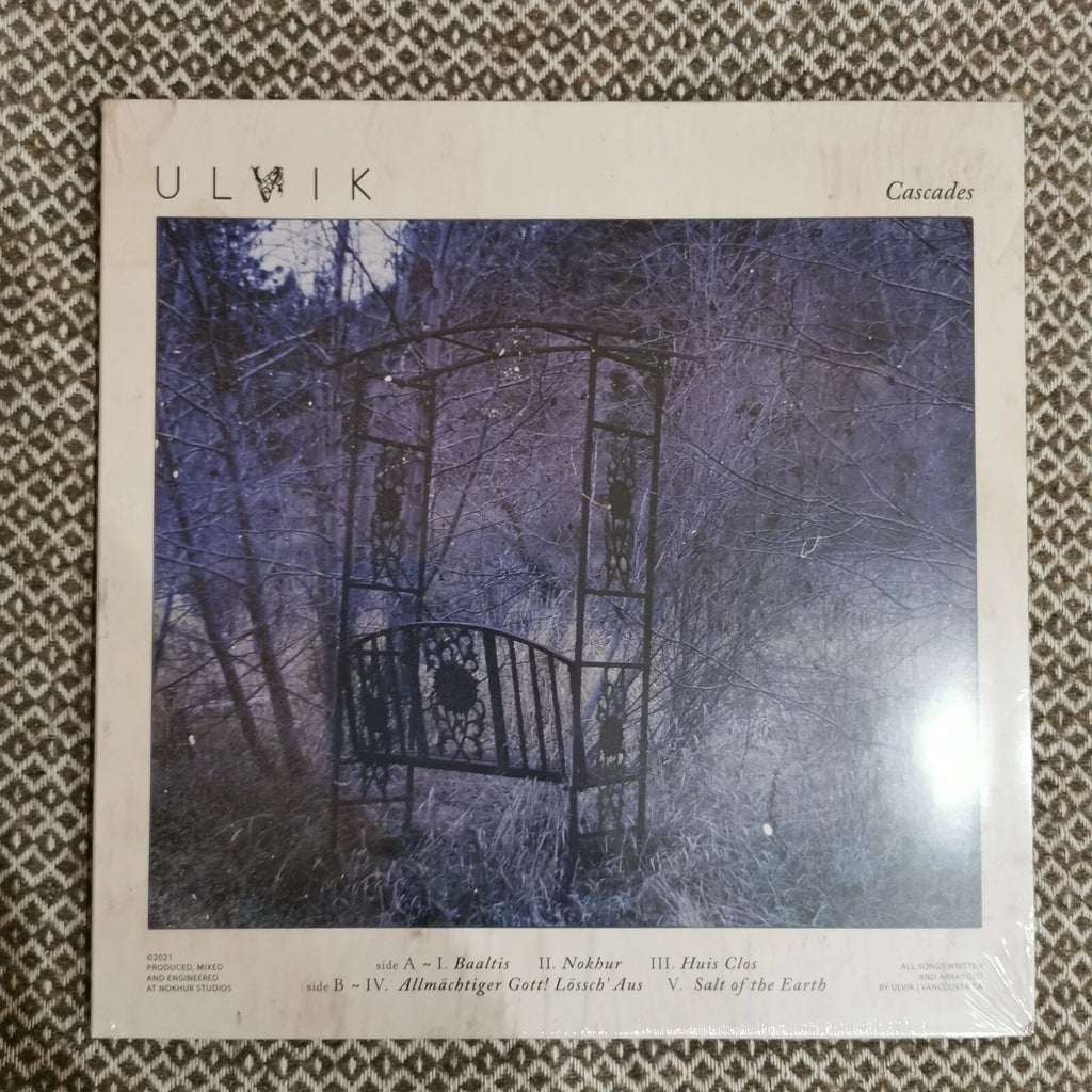 Ulvik - Cascades / Vinyl LP limited to 150 on Grey/black galaxy