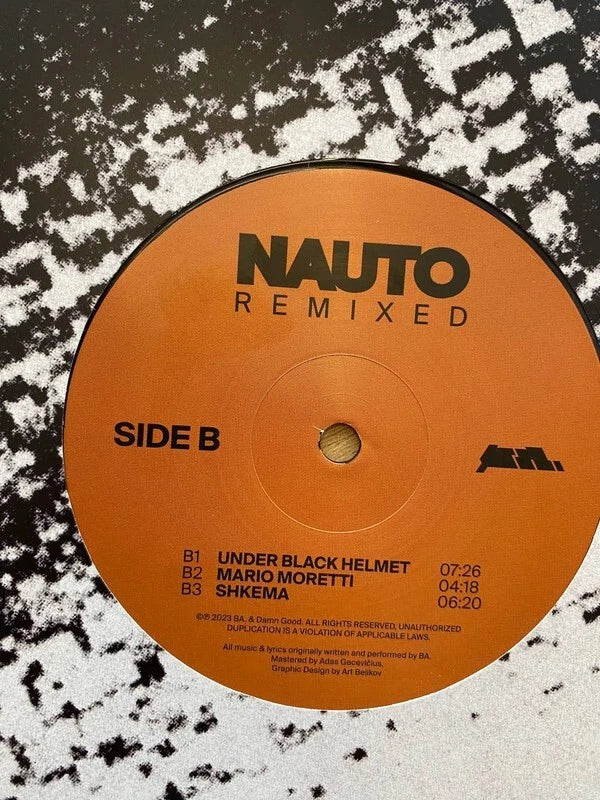 Ba. ‎– Nauto Remixed / Vinyl 12" Lithuania