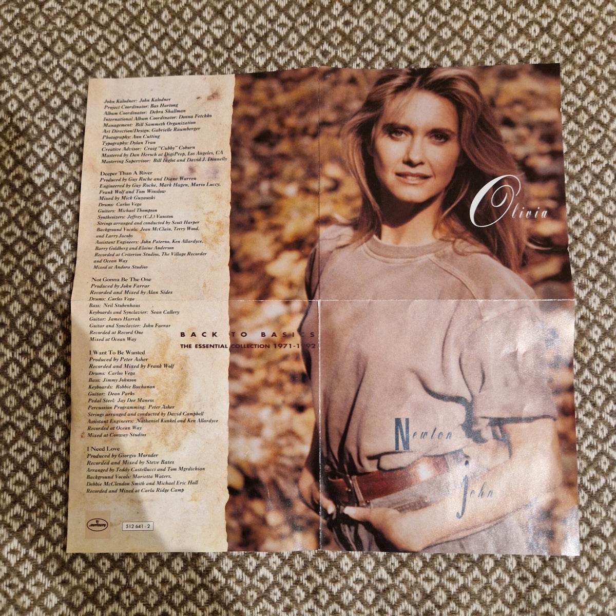Olivia Newton-John – Back To Basics / CD Album CD MISSING