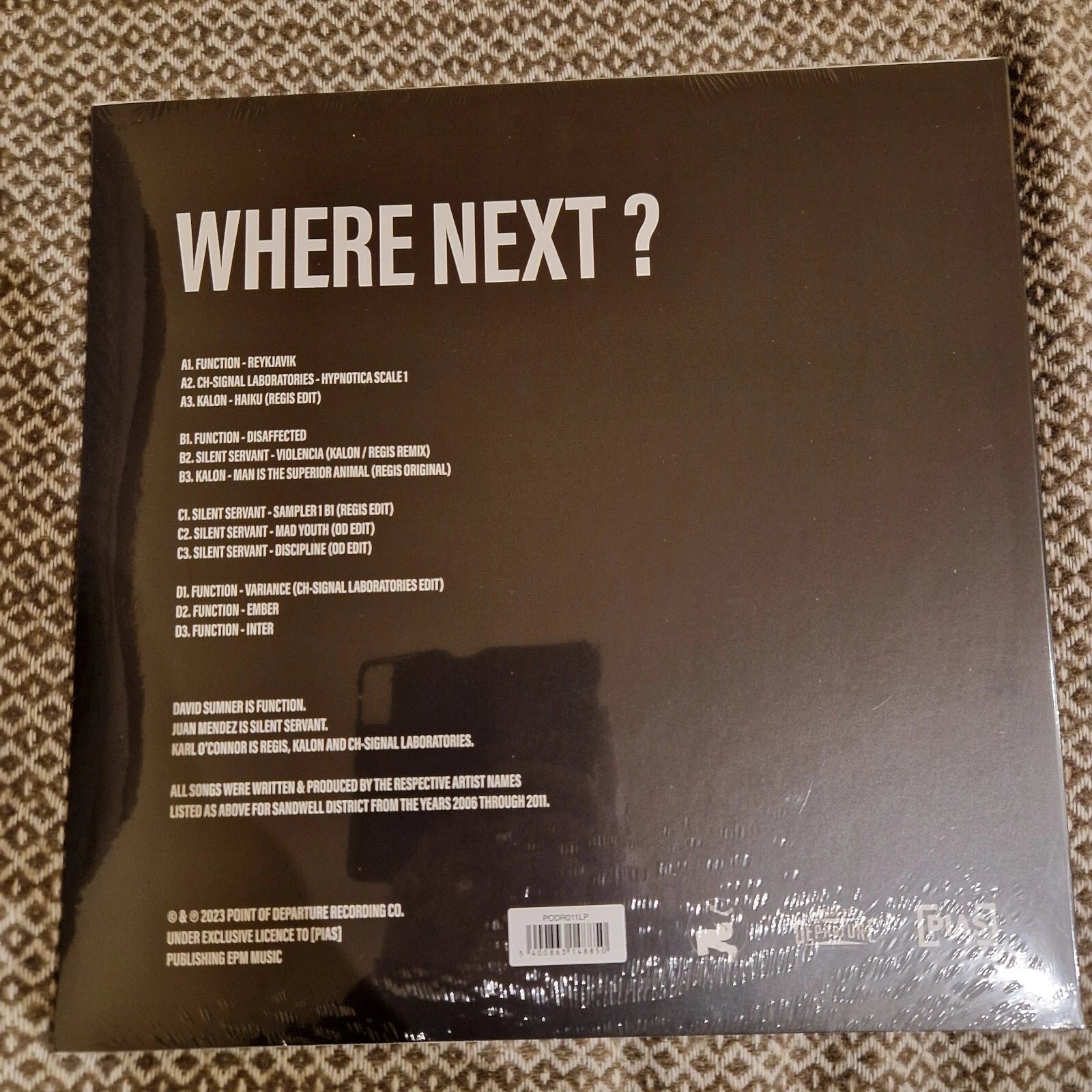 SANDWELL DISTRICT - WHERE NEXT? / Vinyl 2xLP (Silent Servant)