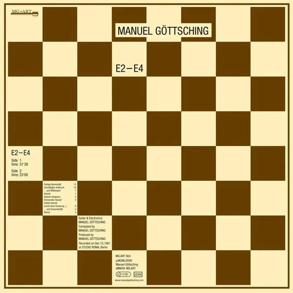 Manuel Gottsching - E2-E4 / Vinyl LP