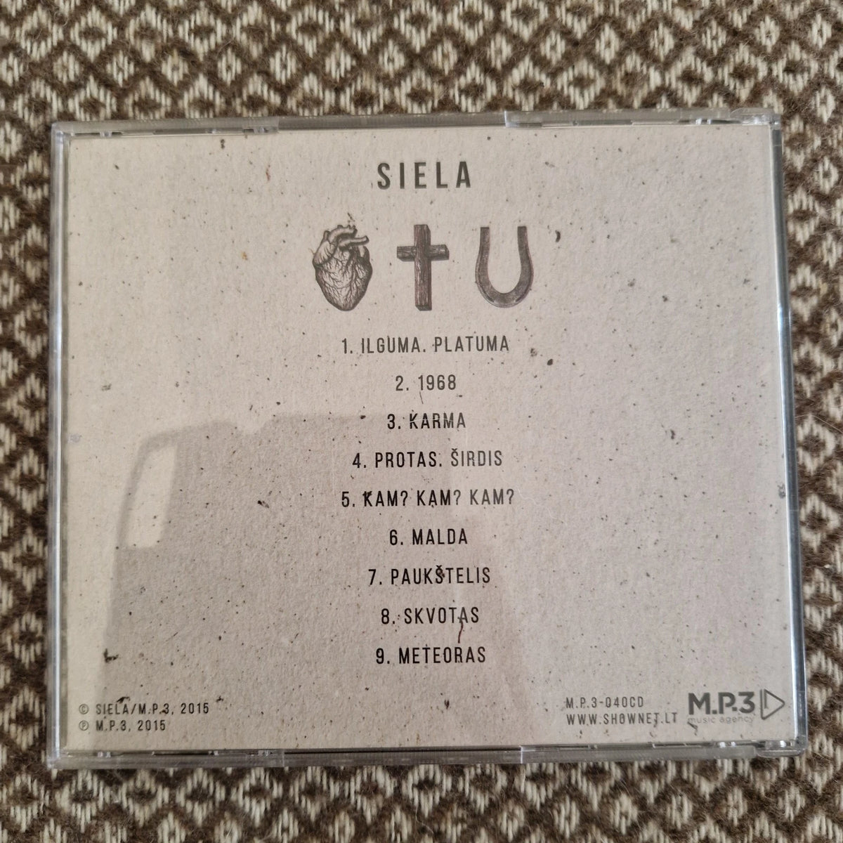 Siela – Širdis. Kryžius. Pasaga / CD Album