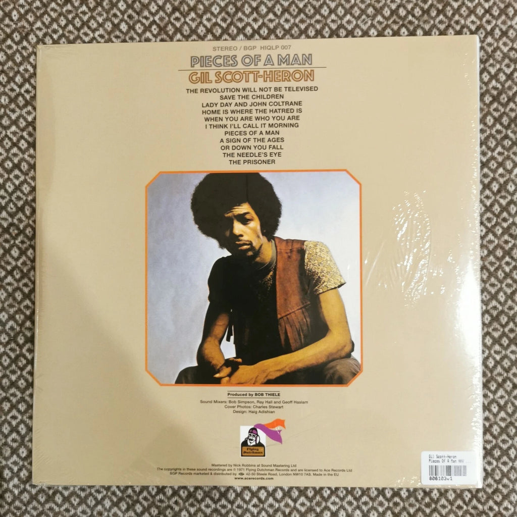 Gil Scott-Heron - Pieces Of A Man / Vinyl LP limited to 500 on Green Transparent