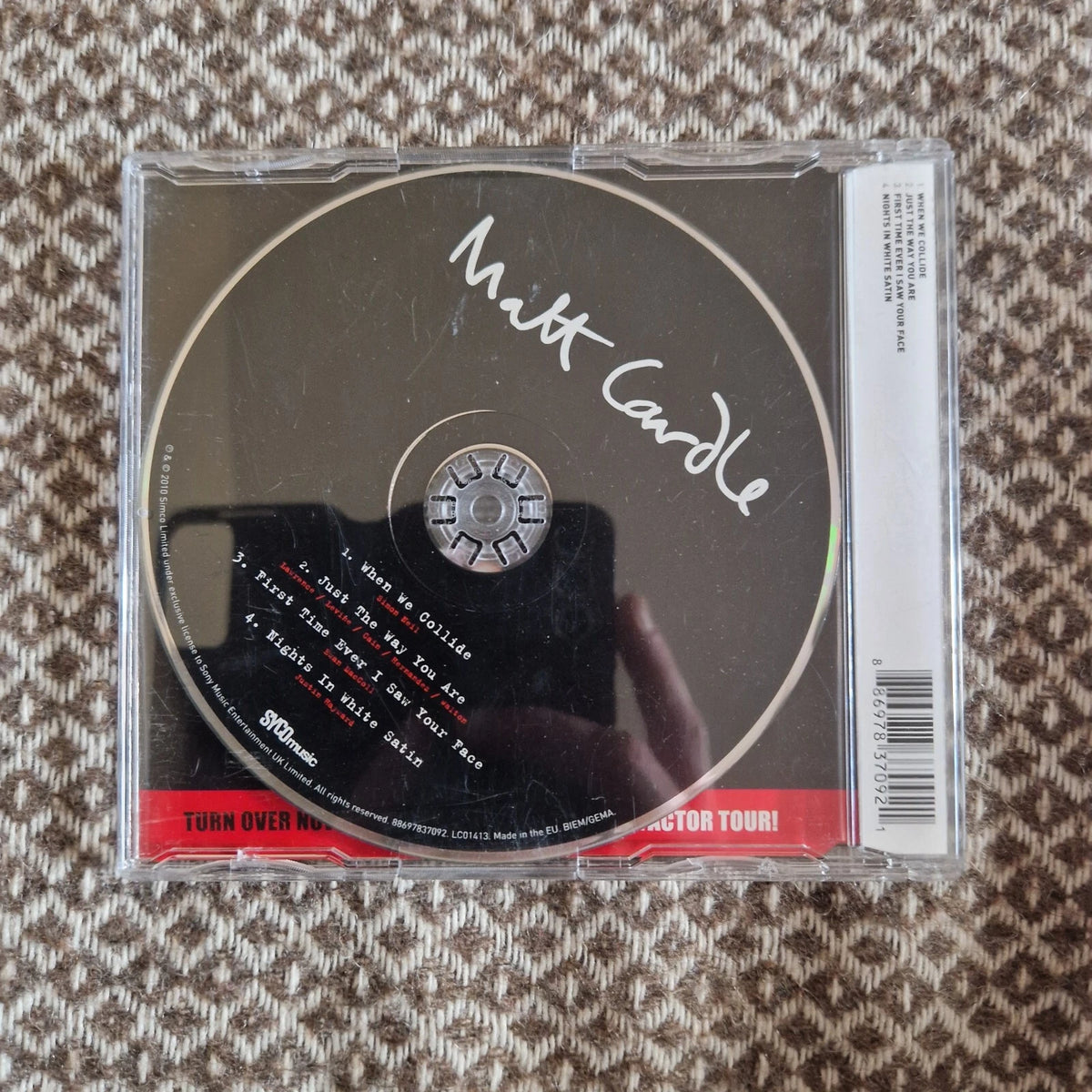 Matt Cardle – When We Collide / CD Single