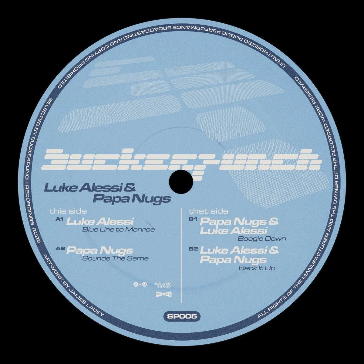 Luke Alessi & Papa Nugs – SUCKERPUNCH005 / Vinyl 12"
