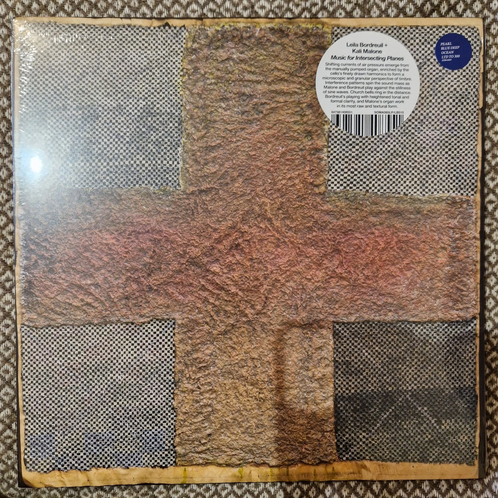 Leila Bordreuil + Kali Malone ‎– Music For Intersecting Planes / Vinyl LP BLUE