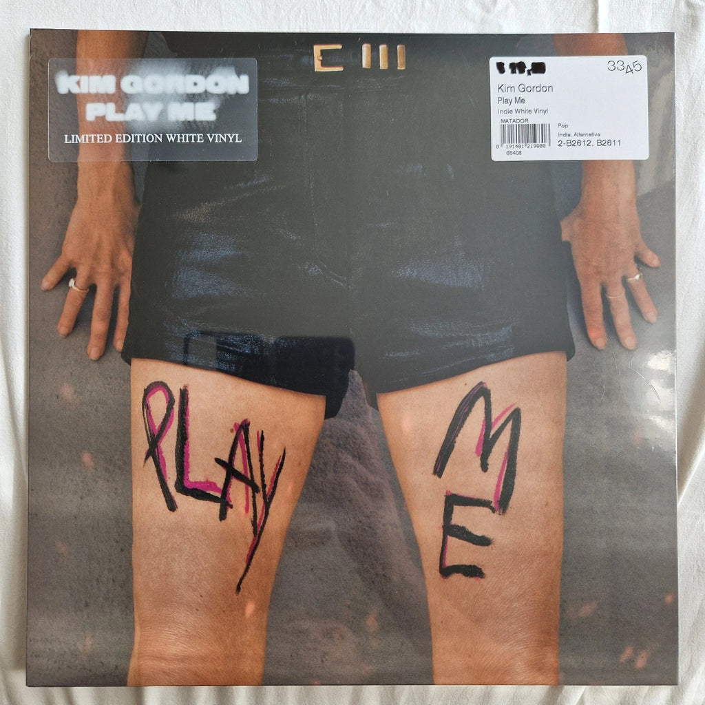 Kim Gordon - PLAY ME / Vinyl LP on WHITE