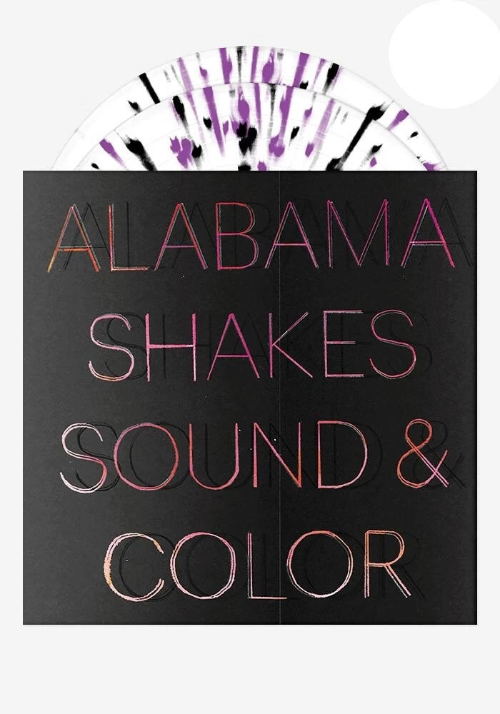 ALABAMA SHAKES - Sound & Color / Vinyl 2LP Clear Black, Purple, & Pink Splatter