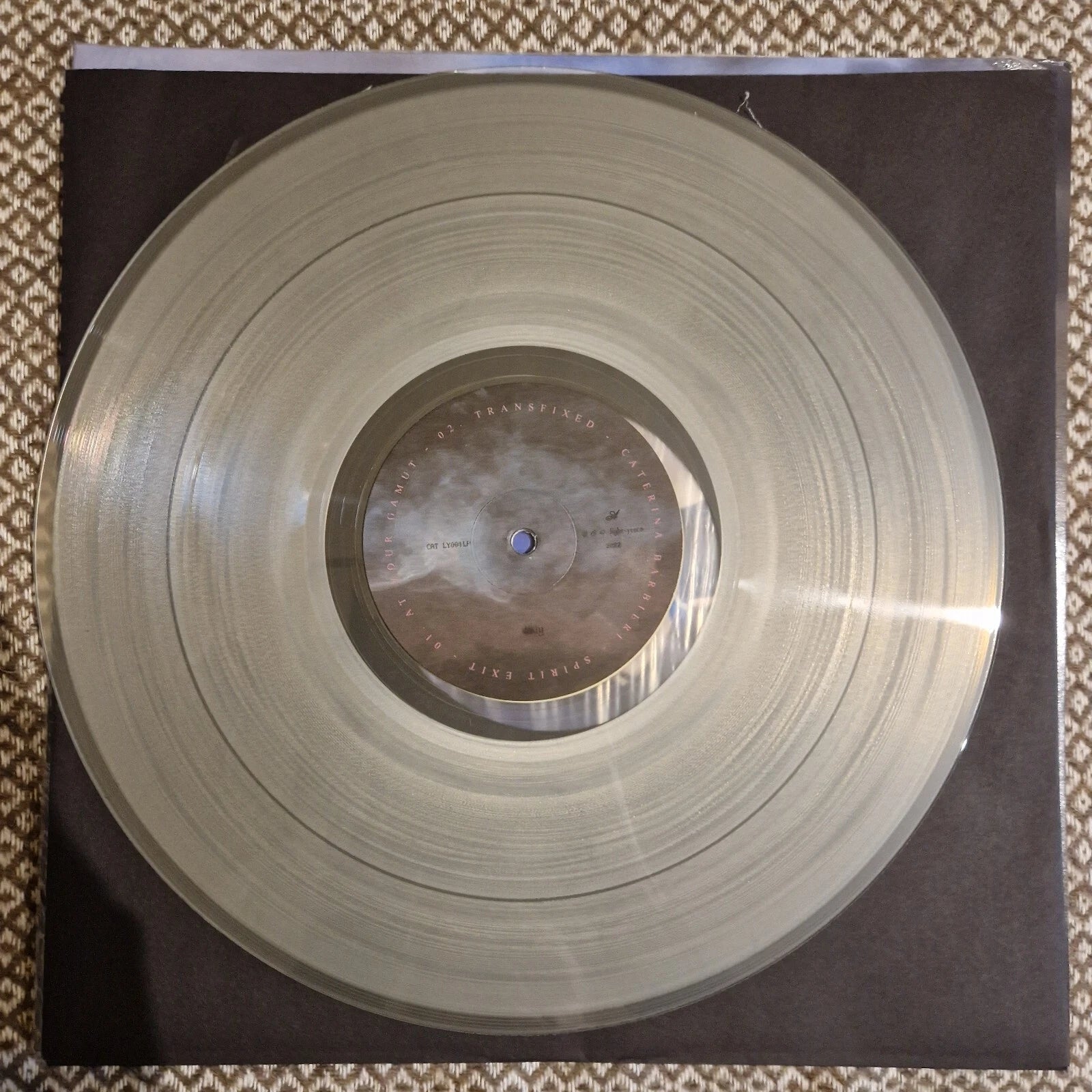 Caterina Barbieri – Spirit Exit / Vinyl 2LP on Clear + SIGNED POSTCARD