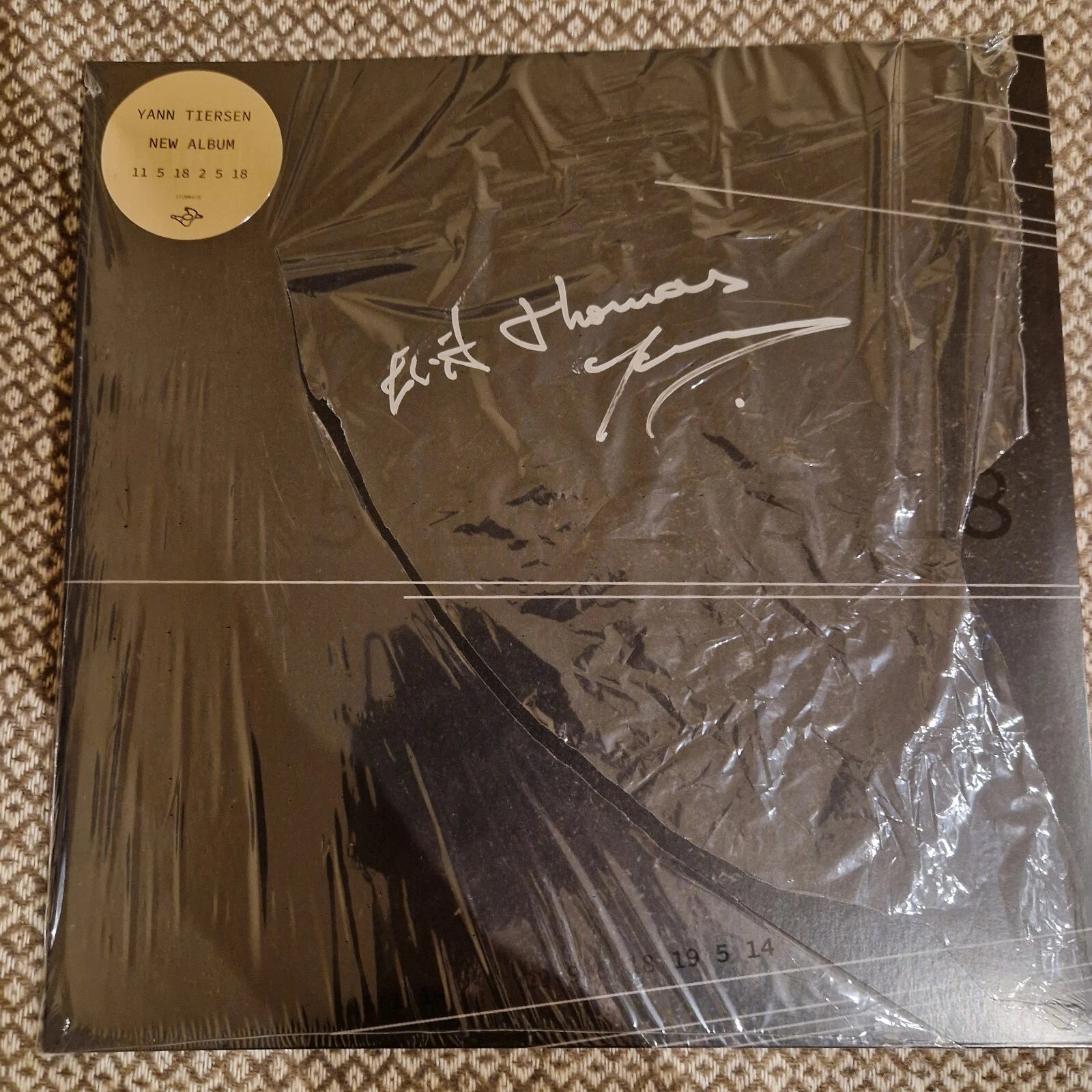 Yann Tiersen – 11 5 18 2 5 18 / Vinyl 2xLP limited on CLEAR SIGNED/AUTOGRAPHED