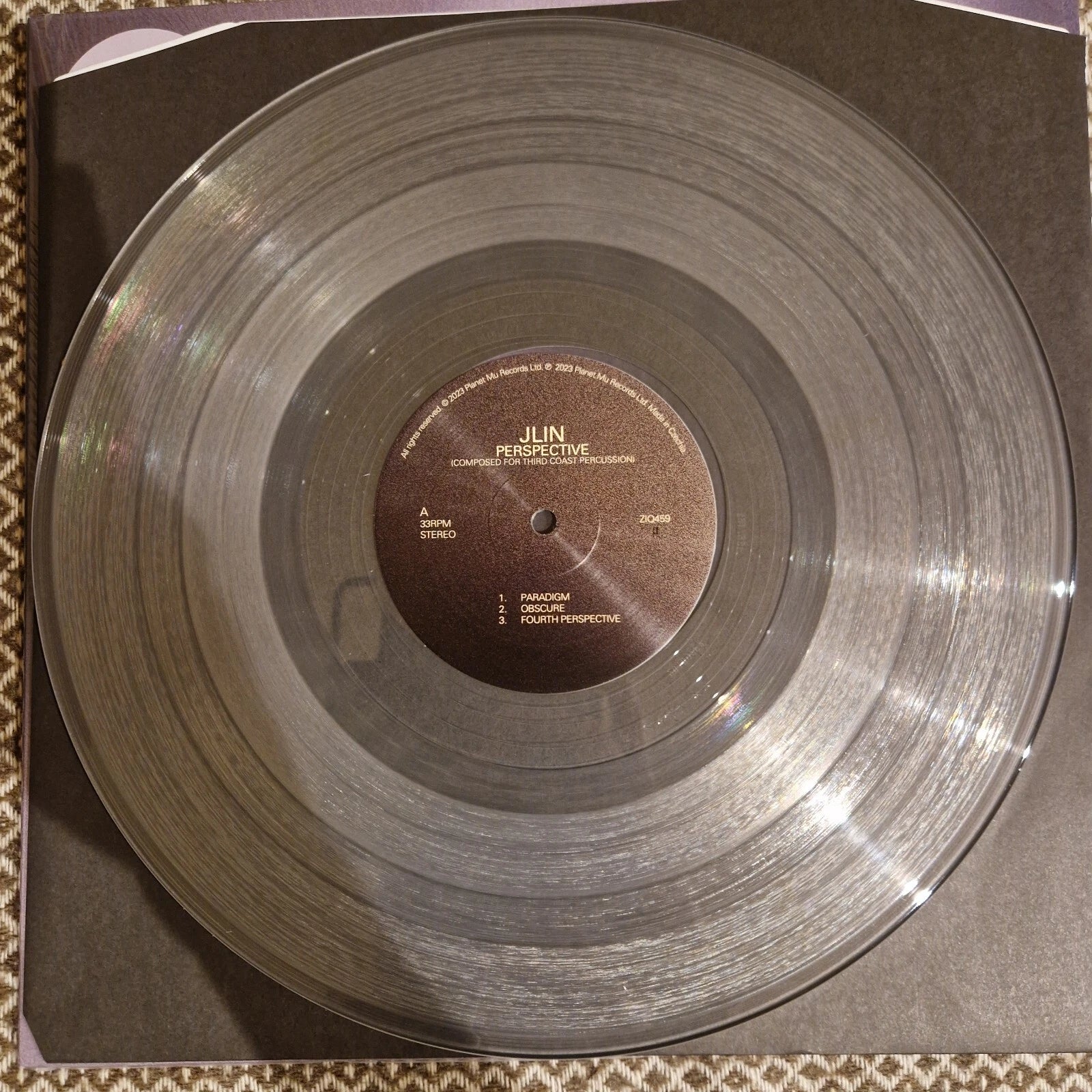 Jlin - Perspective / Vinyl LP limited on CLEAR