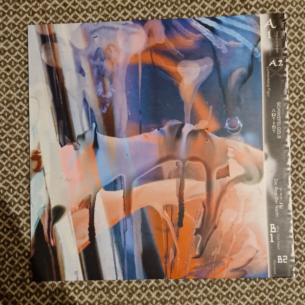 Schwefelgelb ‎– Der Rest Der Nacht / Vinyl 12" on Semi-Clear Light Blue