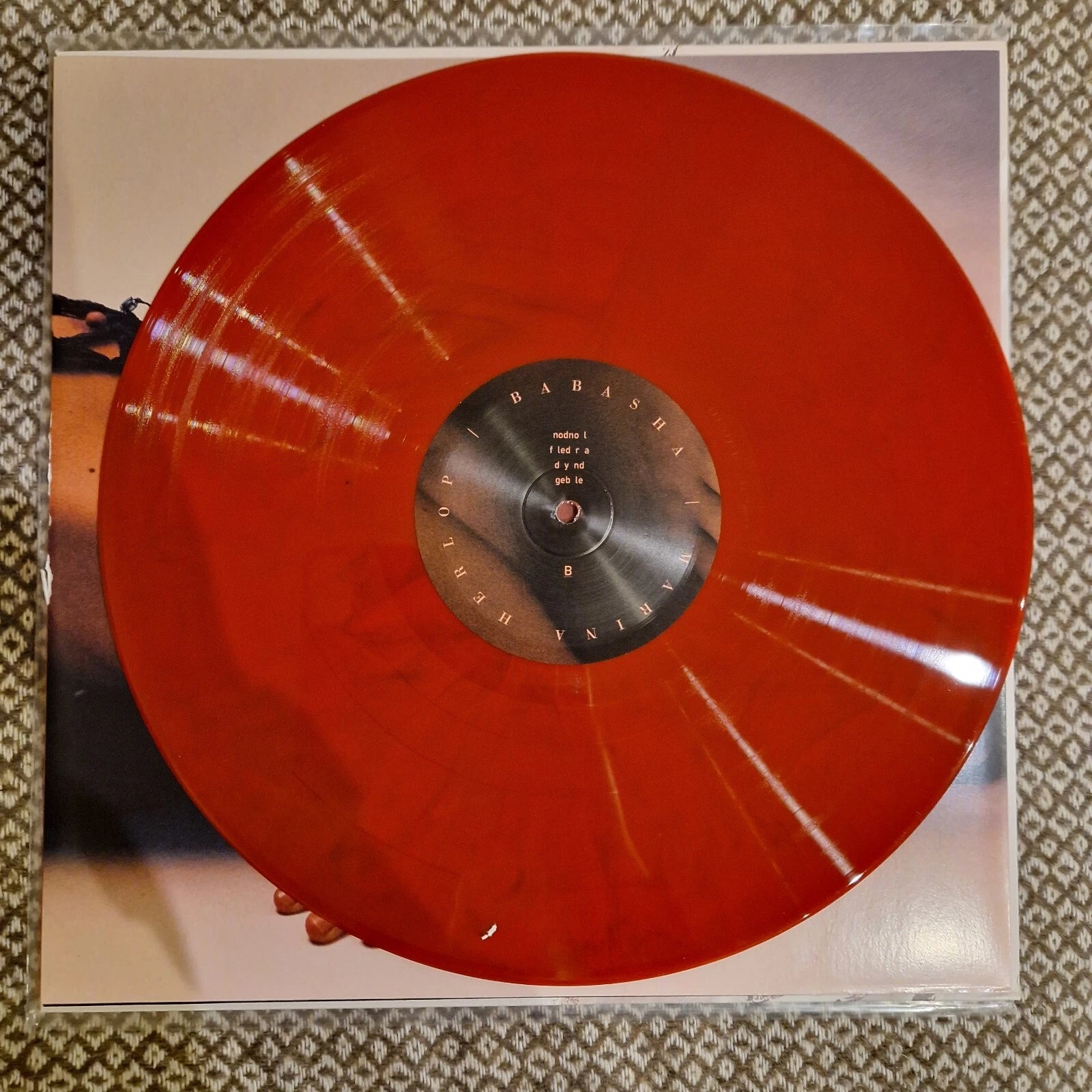 Marina Herlop ‎– Babasha / Vinyl LP limited on Red Marble