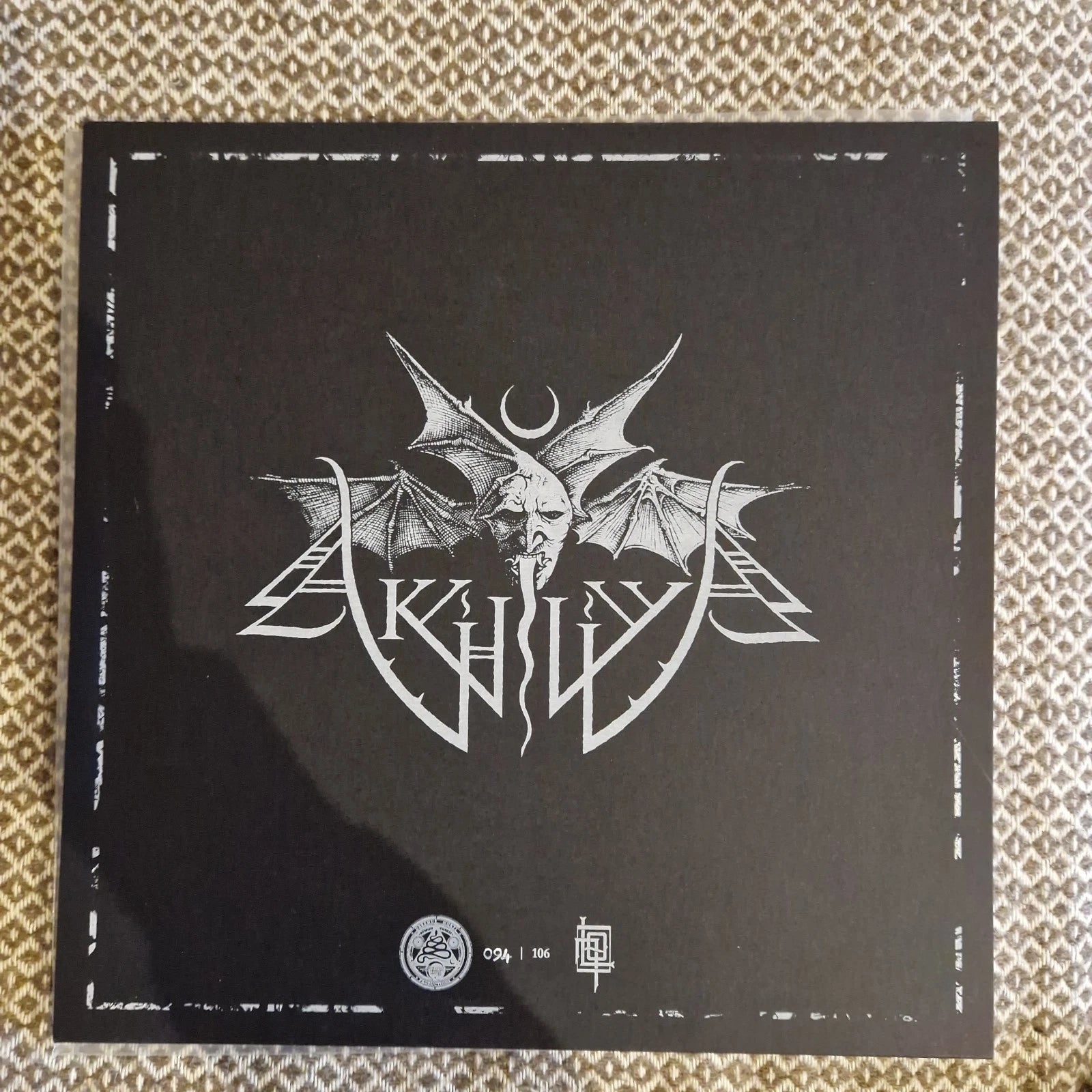 Akhlys ‎– Supplication / Vinyl LP COLORED limited to 106 + NUMBERED + SLIPCASE