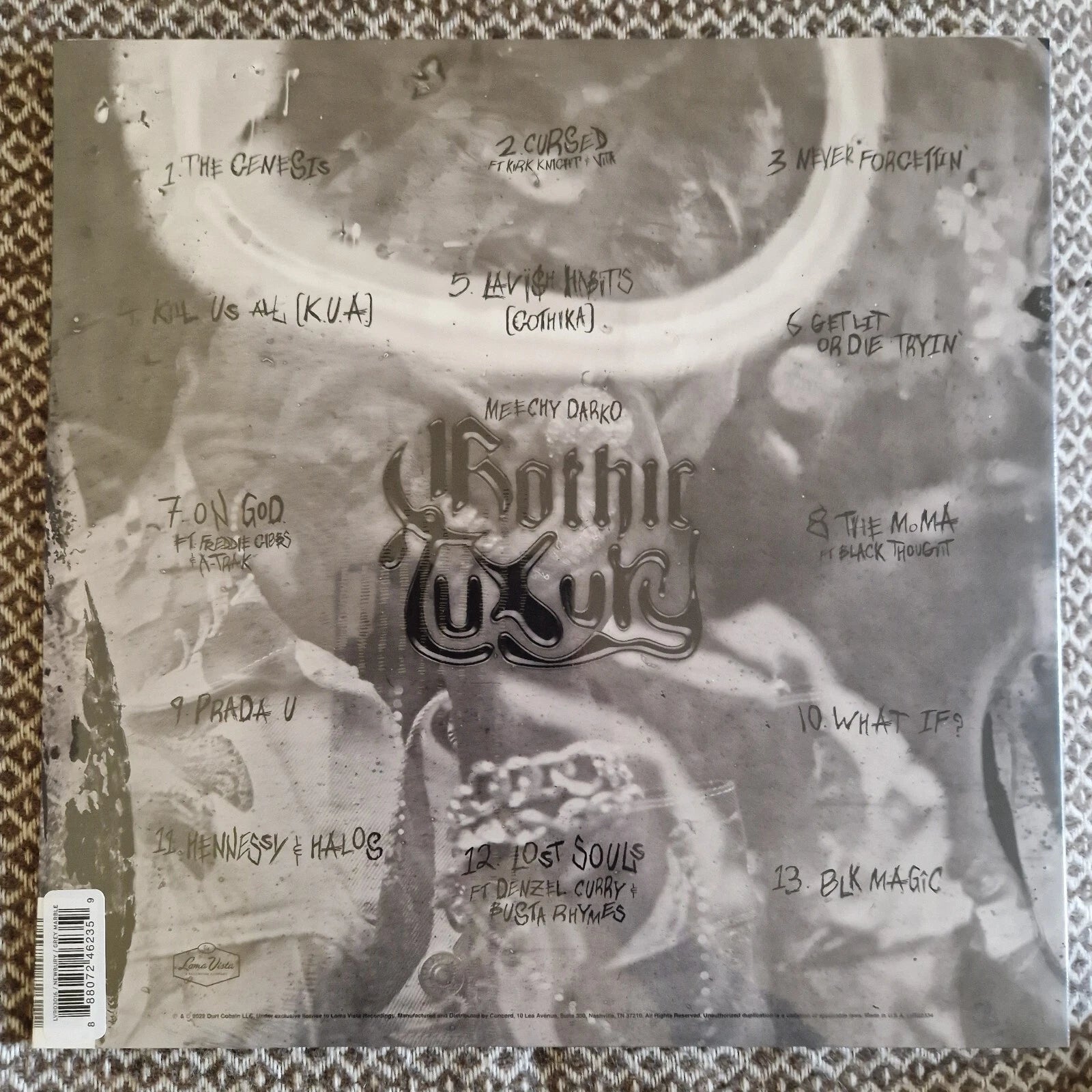 Meechy Darko – Gothic Luxury / Vinyl 2xLP limited on Black Smoke / Signed Insert