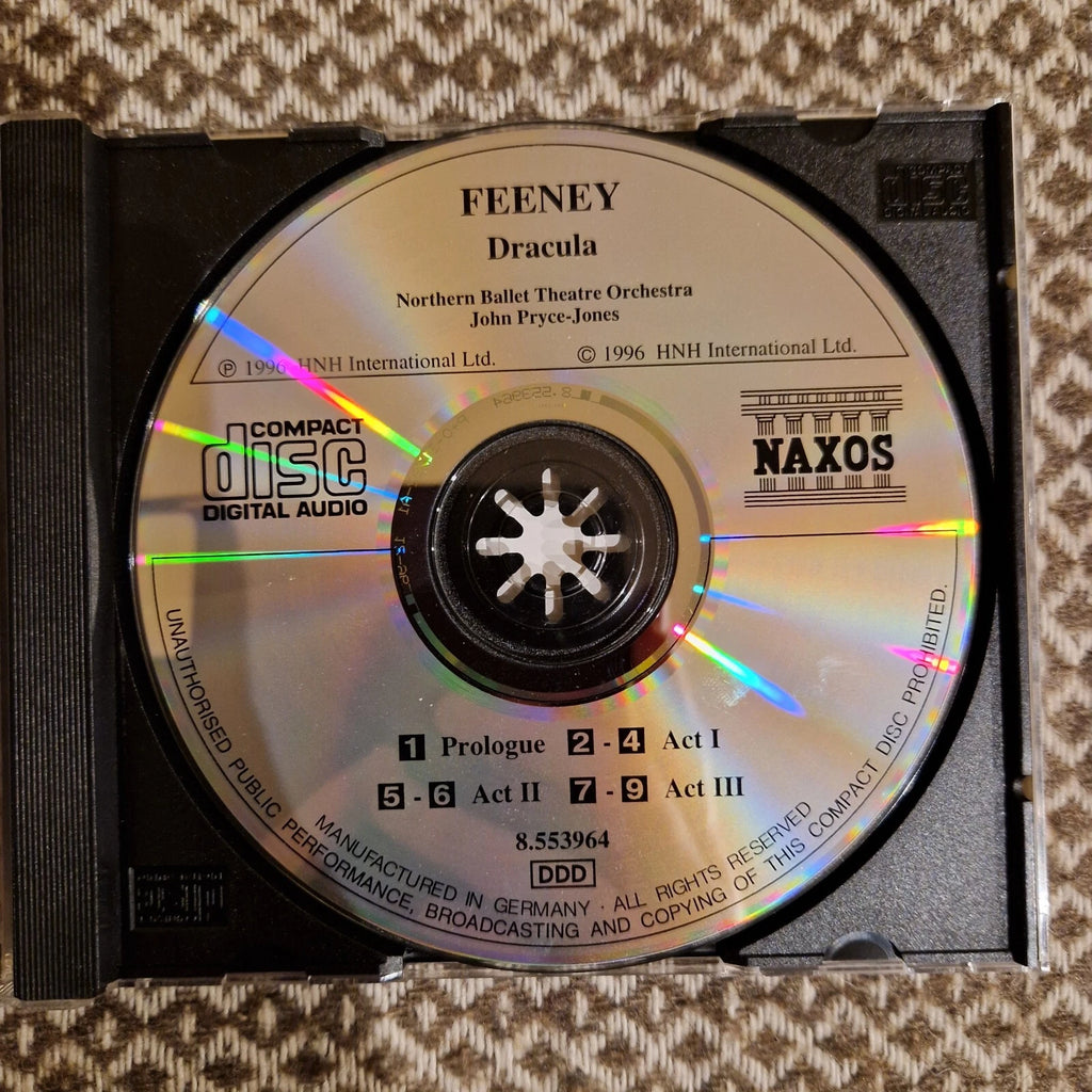 Feeney*, Northern Ballet Theatre Orchestra, John Pryce-Jones – Dracul / CD Album