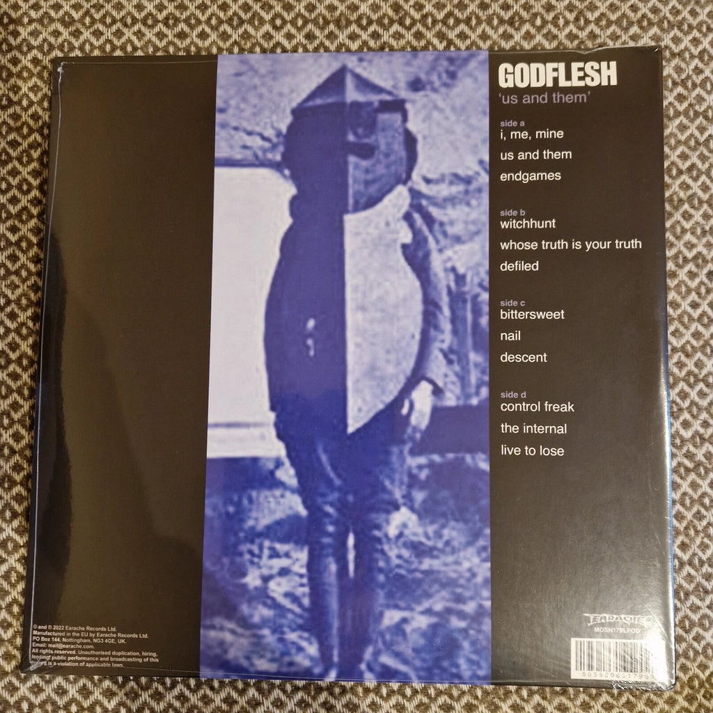 Godflesh ‎– Us And Them / Vinyl 2xLP limited on White
